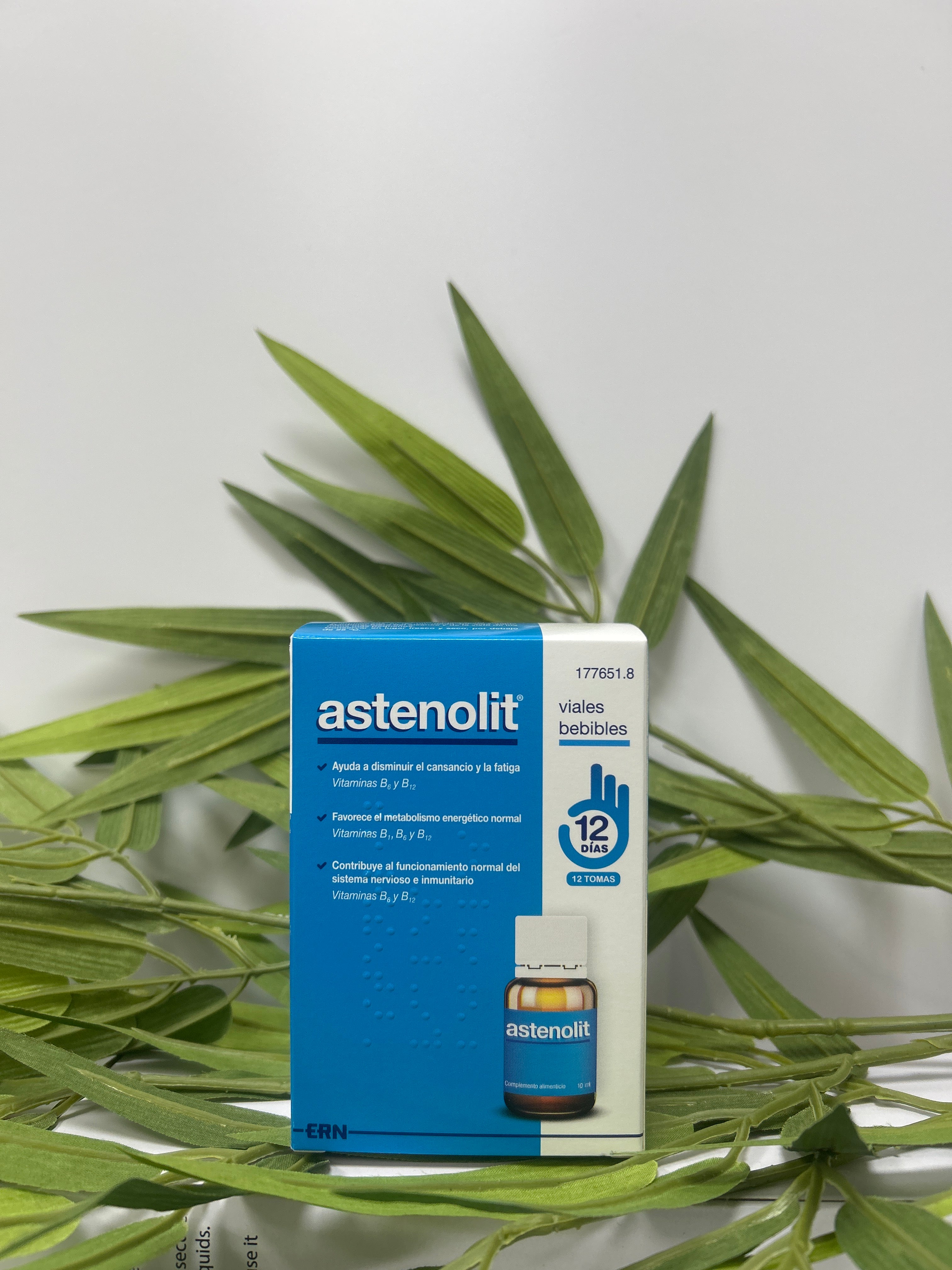 ASTENOLIT 12 VIALES BEBIBLES 10 ML
