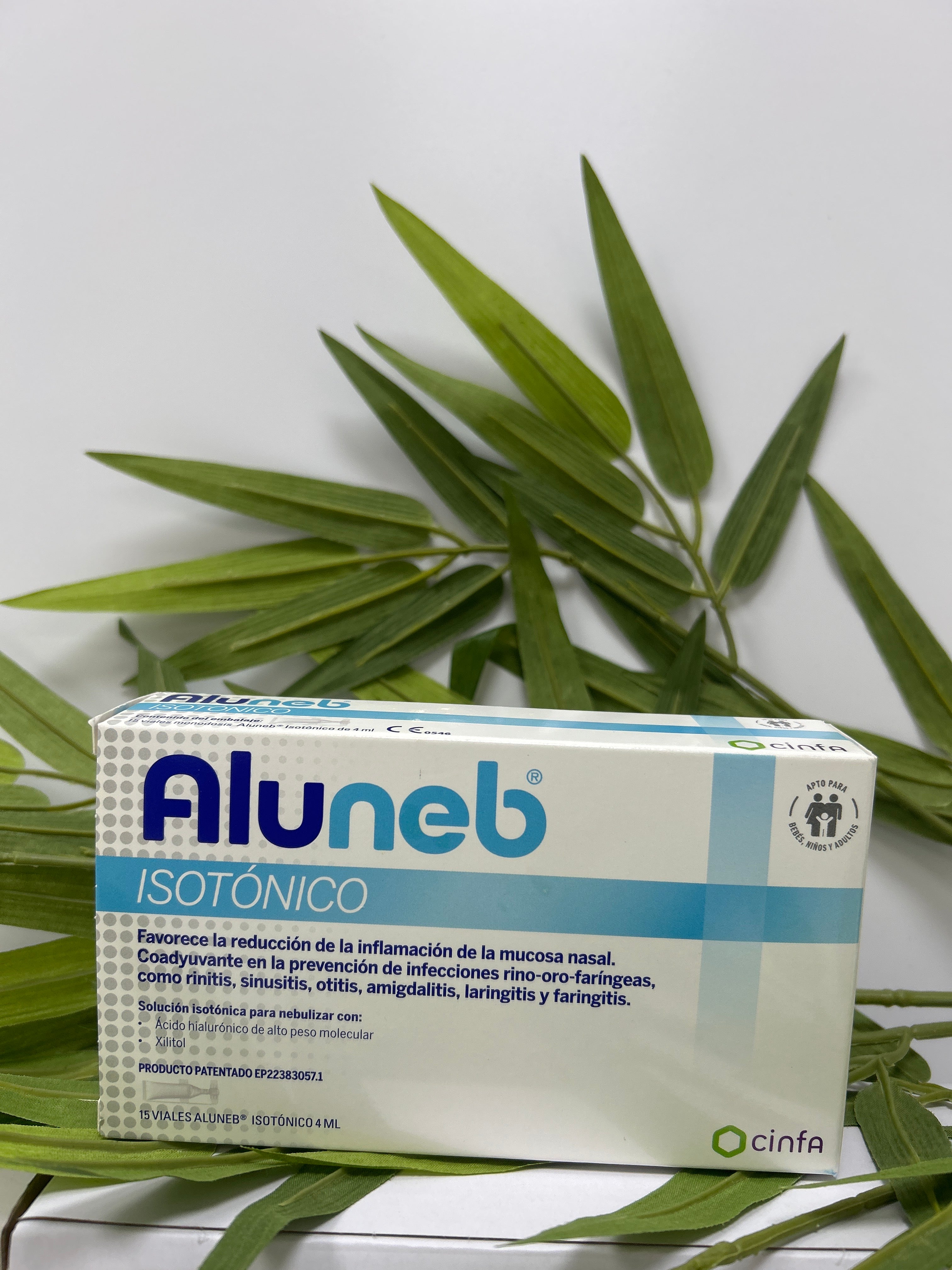 ALUNEB ISOTONICO 15 VIALES 4ML