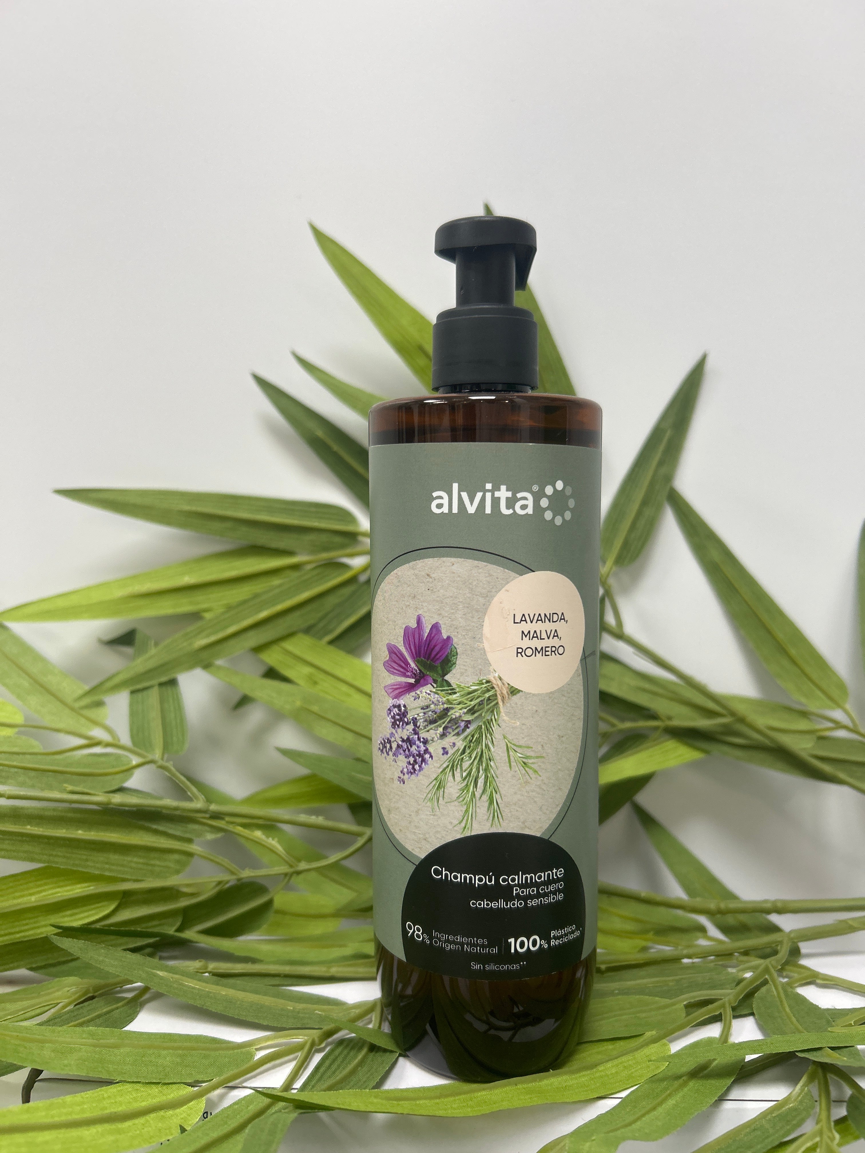 ALVITA CHAMPU CALMANTE LAVANDA 400 ML