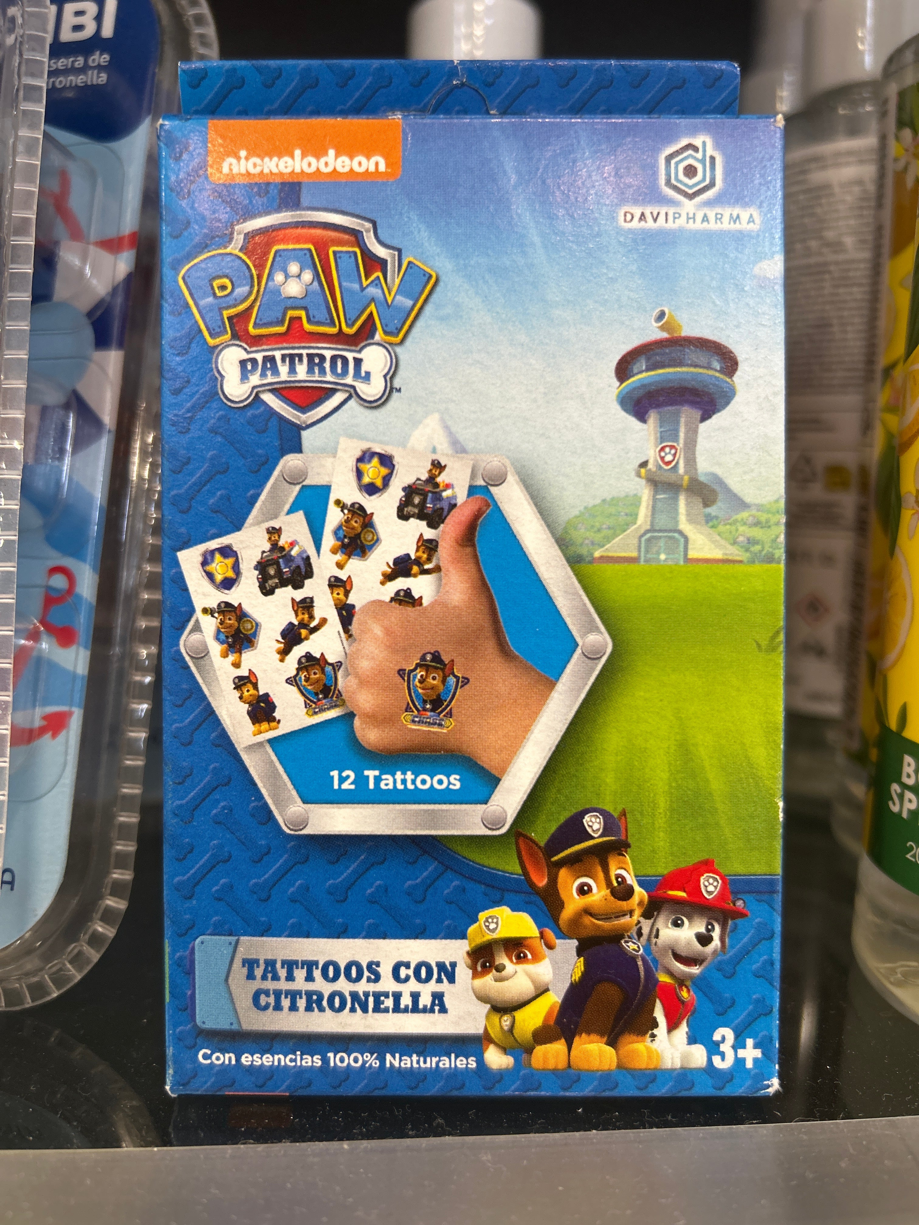 DC CALCOMANIAS CITRONELLA 12TATTOOS