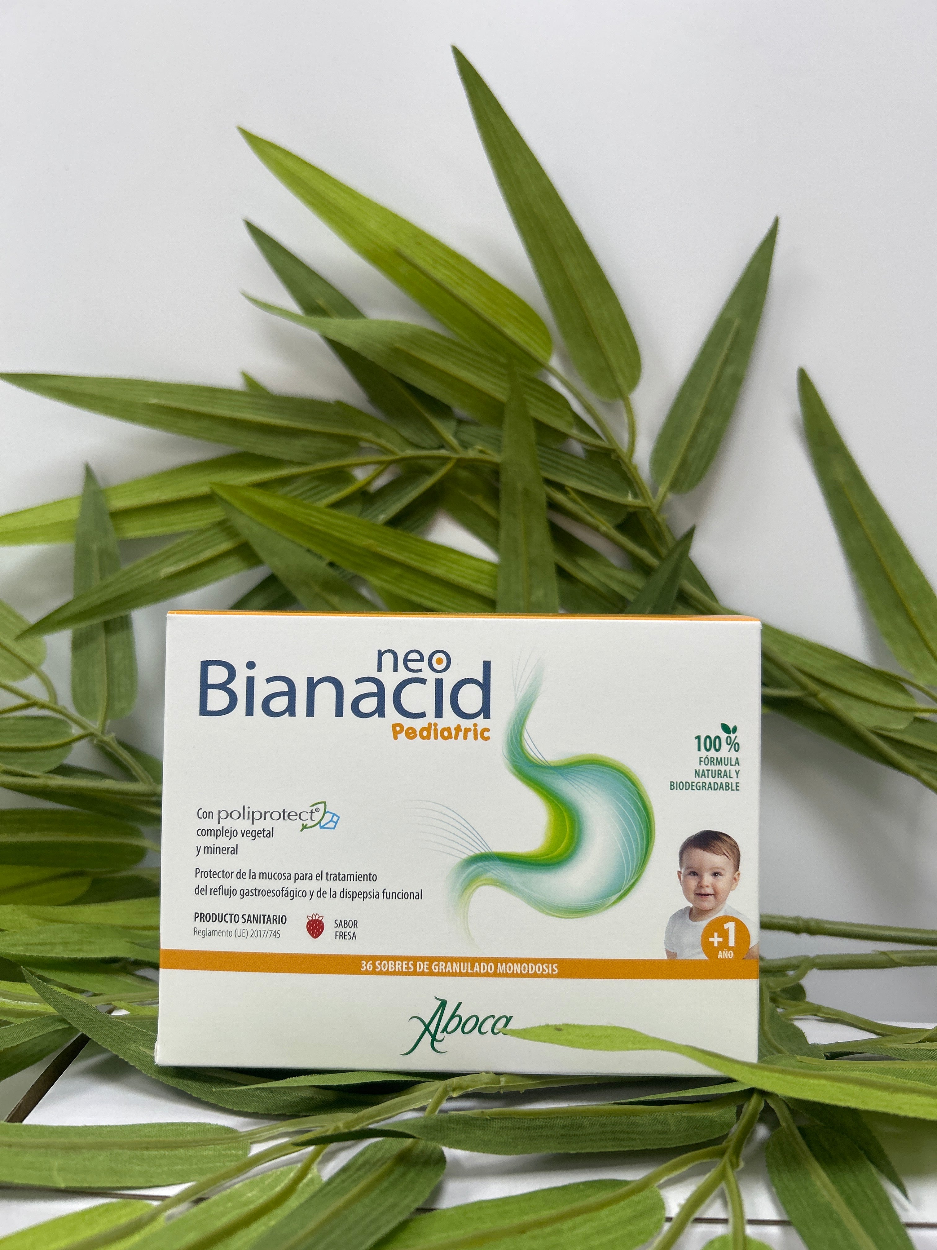 ABOCA NEOBIANACID PEDIATRIC 36 SOBRES GRANULADO 775 MG