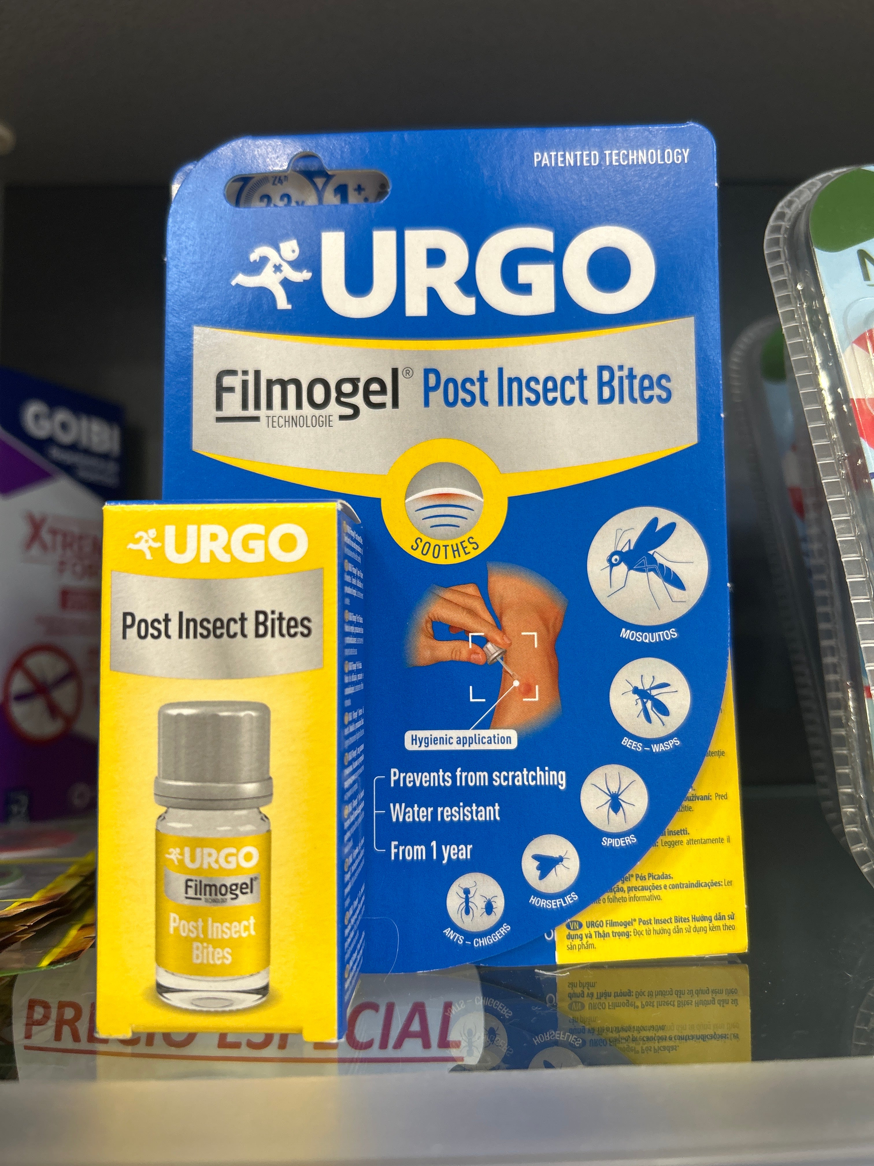 URGO FILMOGEL POST PICADURAS 1 ENVASE 3,25 ML