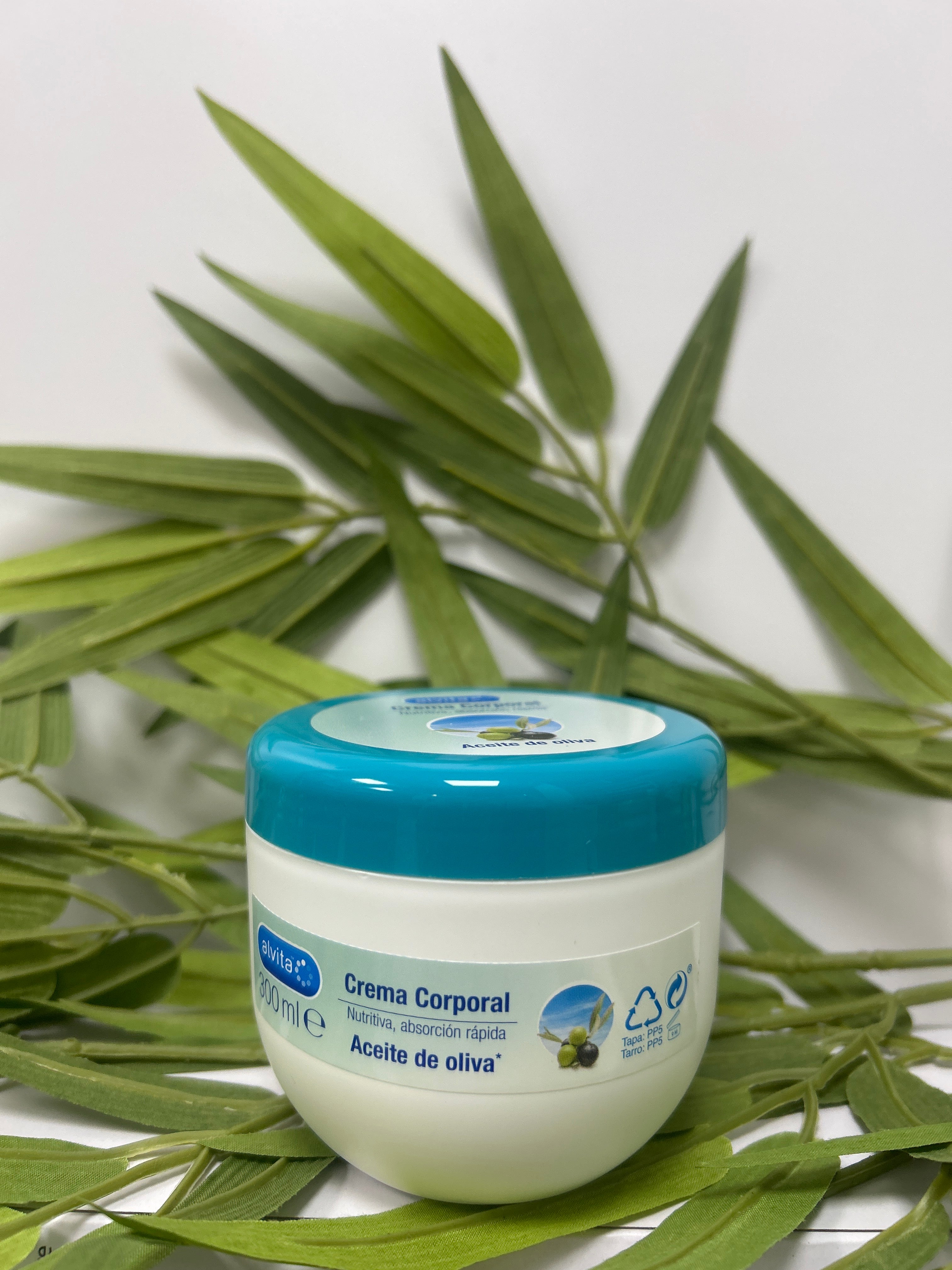 ALVITA CREMA CORPORAL ACEITE OLIVA 300ML