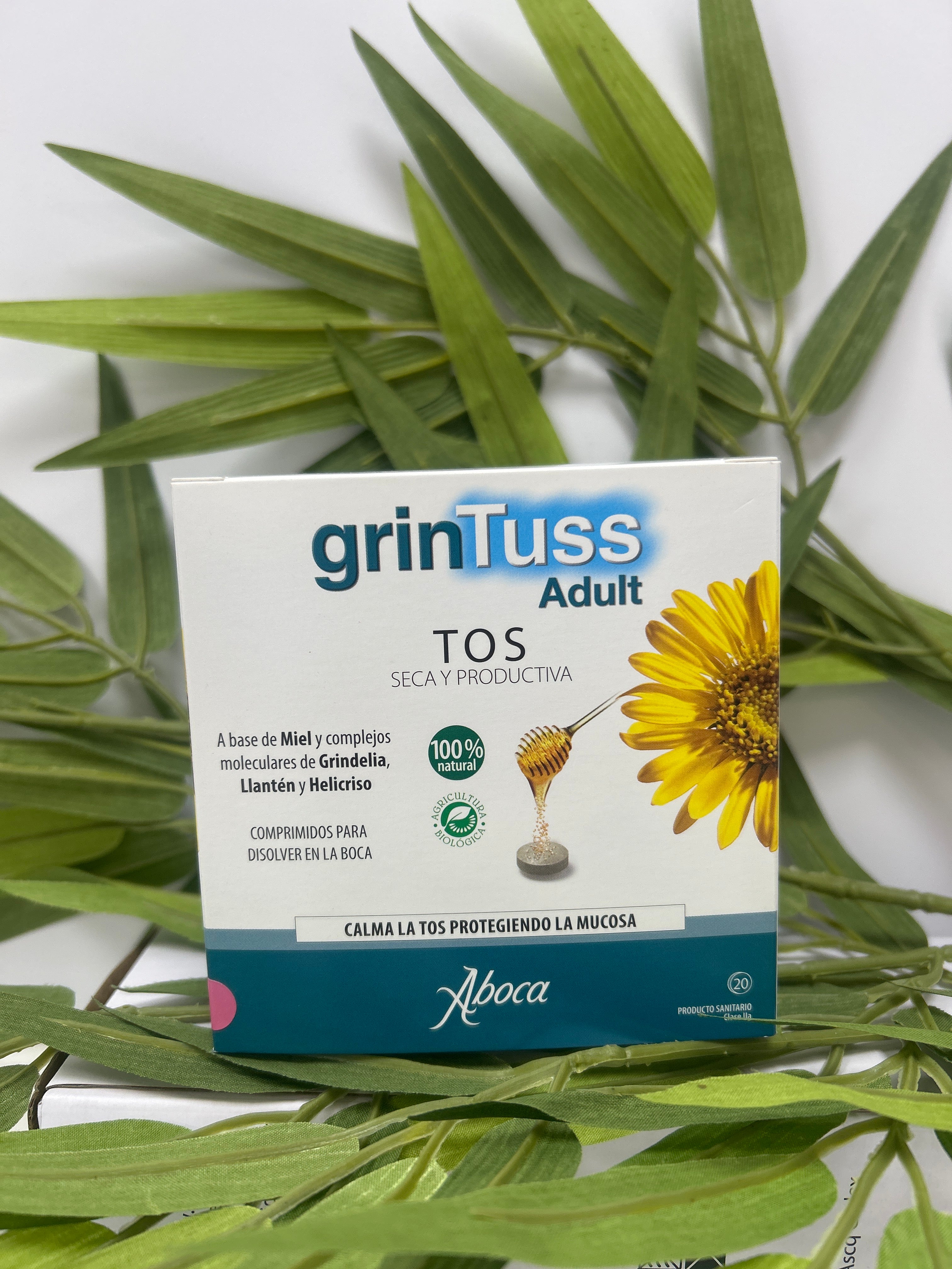 ABOCA GRINTUSS ADULT 20 COMPRIMIDOS