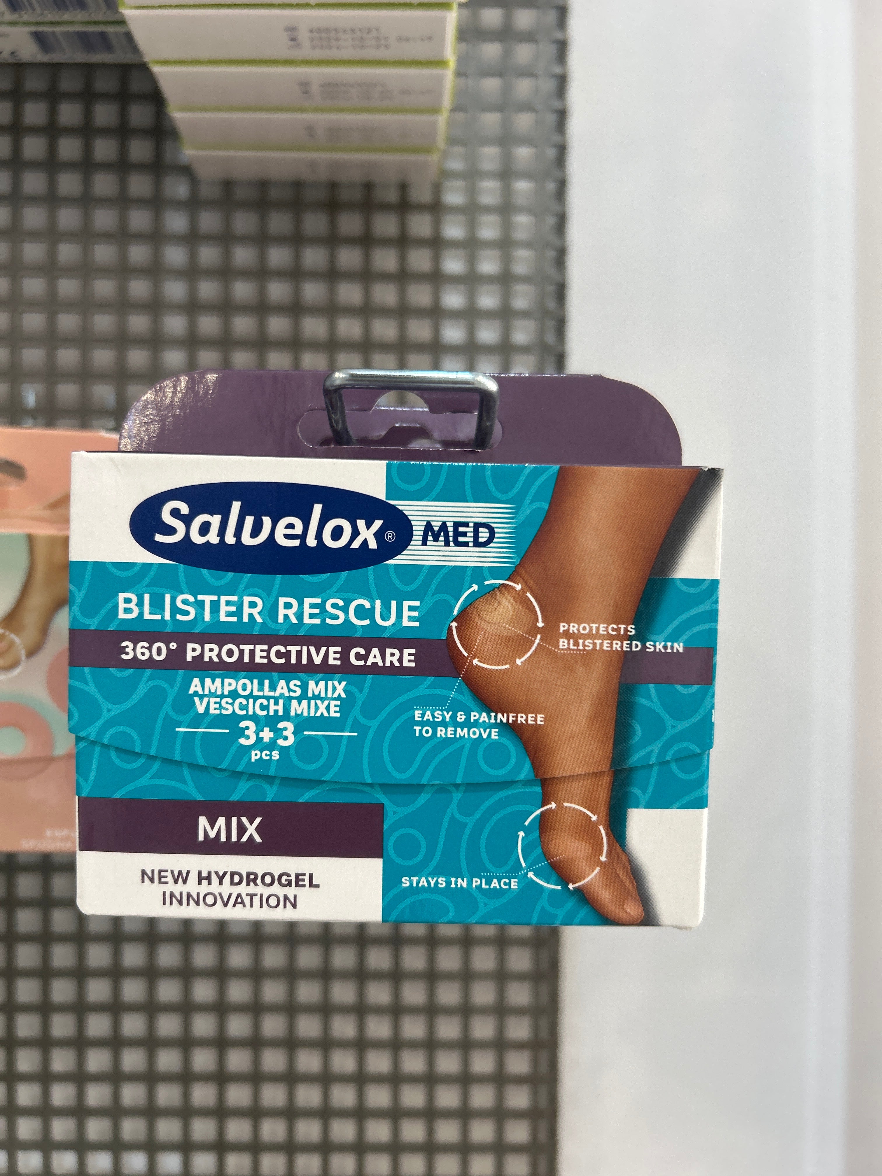 SALVELOX MED AMPOLLAS MIX TALONES Y DEDOS 3 U + 3 U