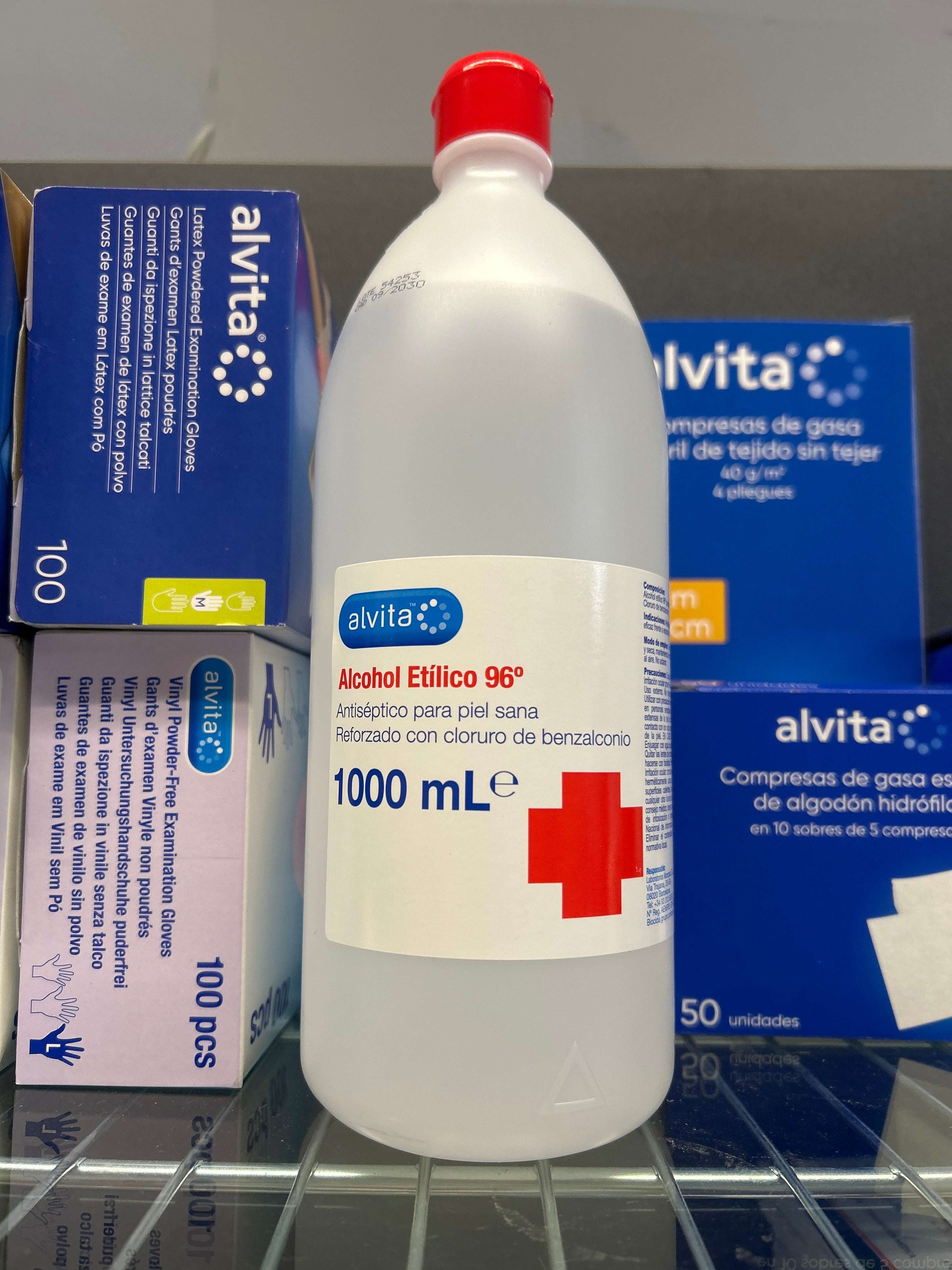 ALVITA ALCOHOL ETILICO 96º 1L