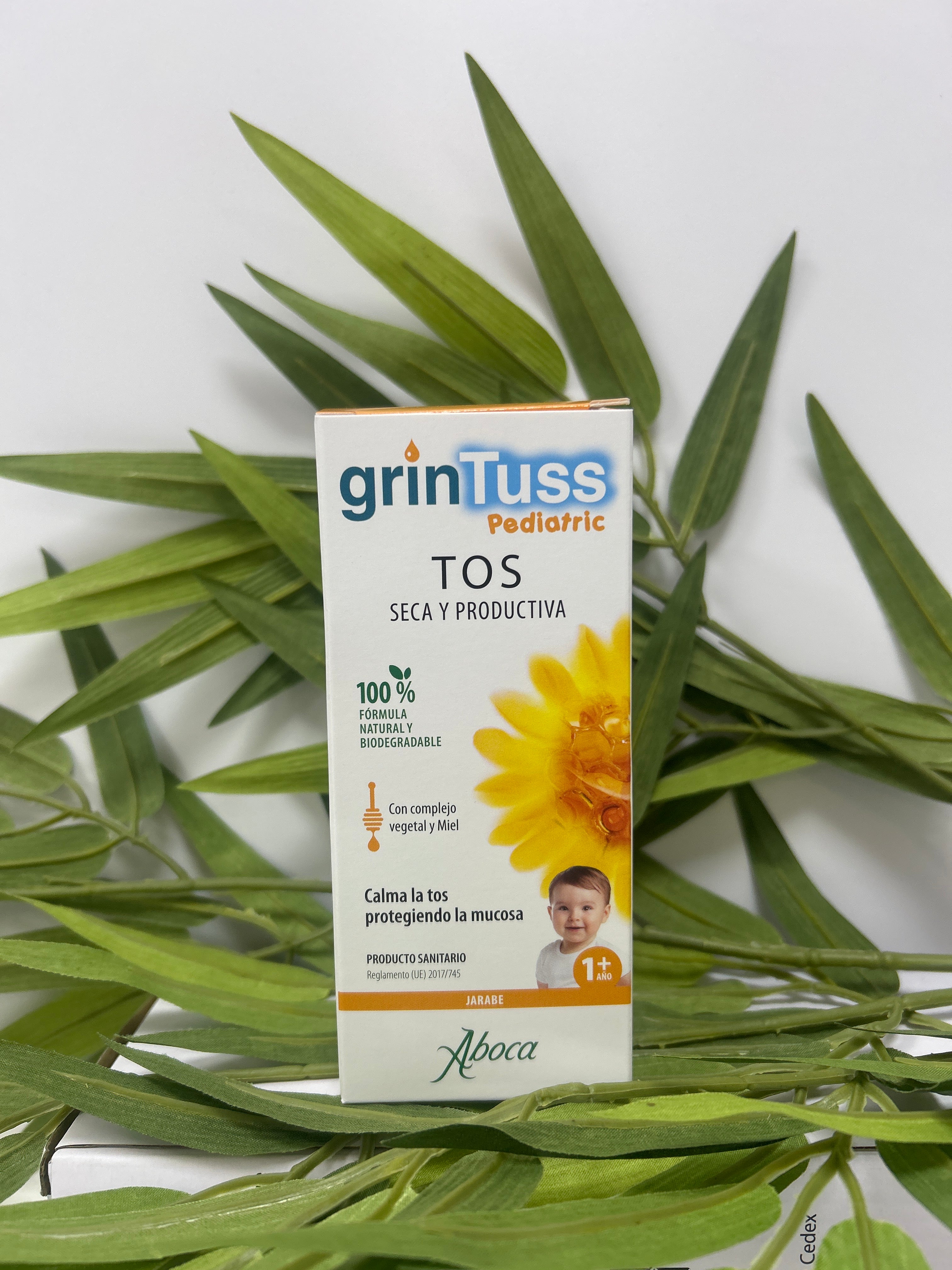 ABOCA GRINTUSS PEDIATRIC JARABE 180 ML