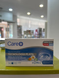 CARE+ TOALLITAS HIGIENICAS OFTALMICAS TECNOLOGIA PLATA 30 MONODOSIS ESTERILES