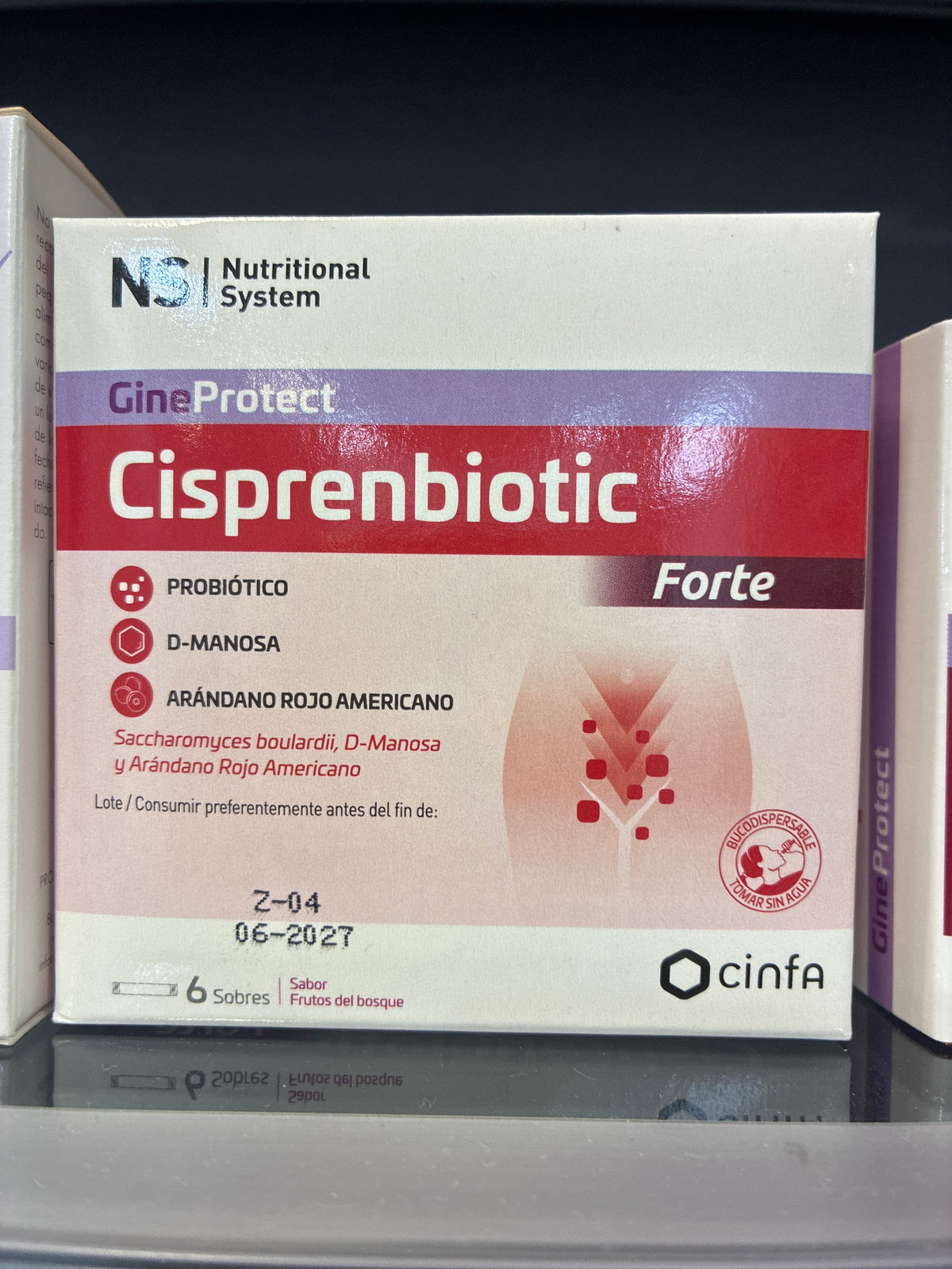 NS GINEPROTECT CISPRENBIOTIC FORTE 6 SOBRES