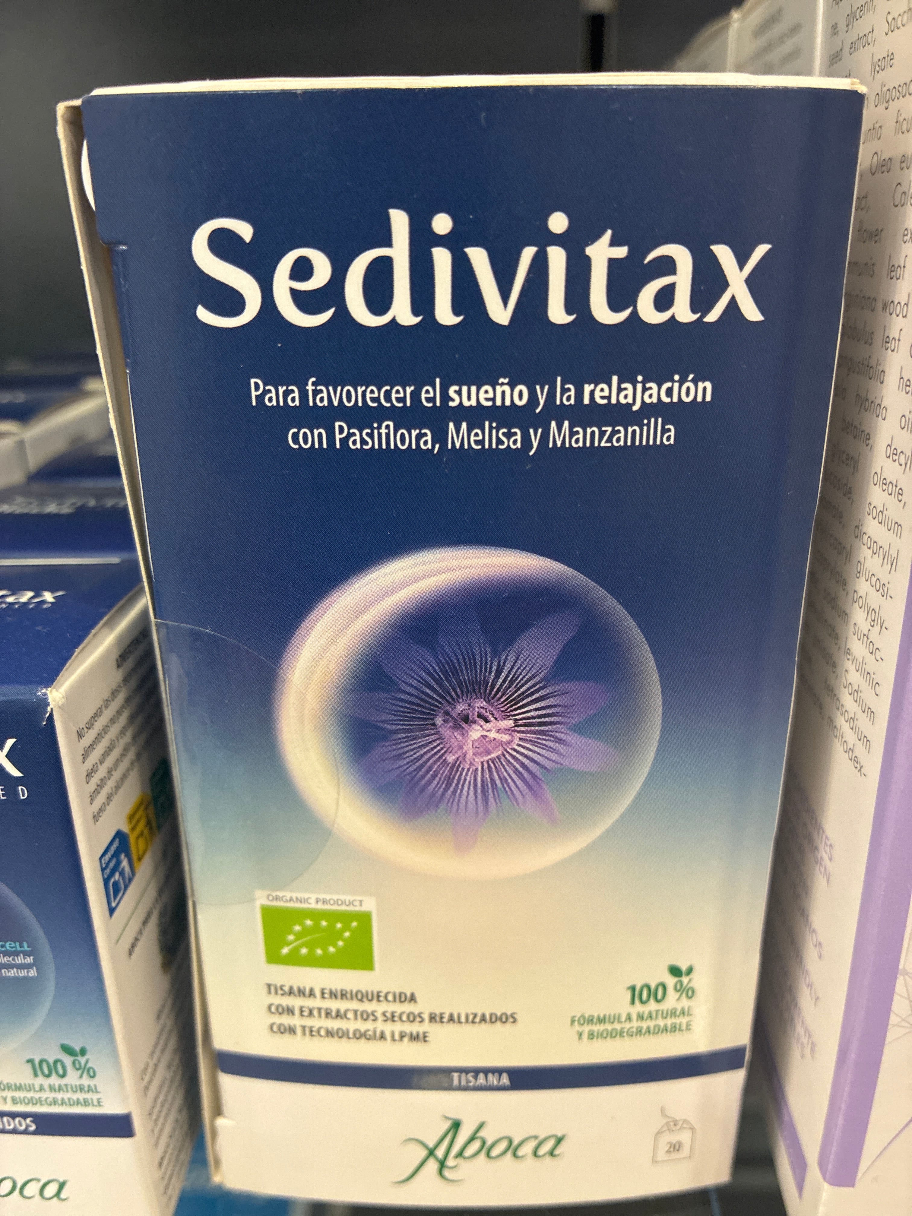 ABOCA SEDIVITAX TISANA 20 BOLSITAS 1,7 G