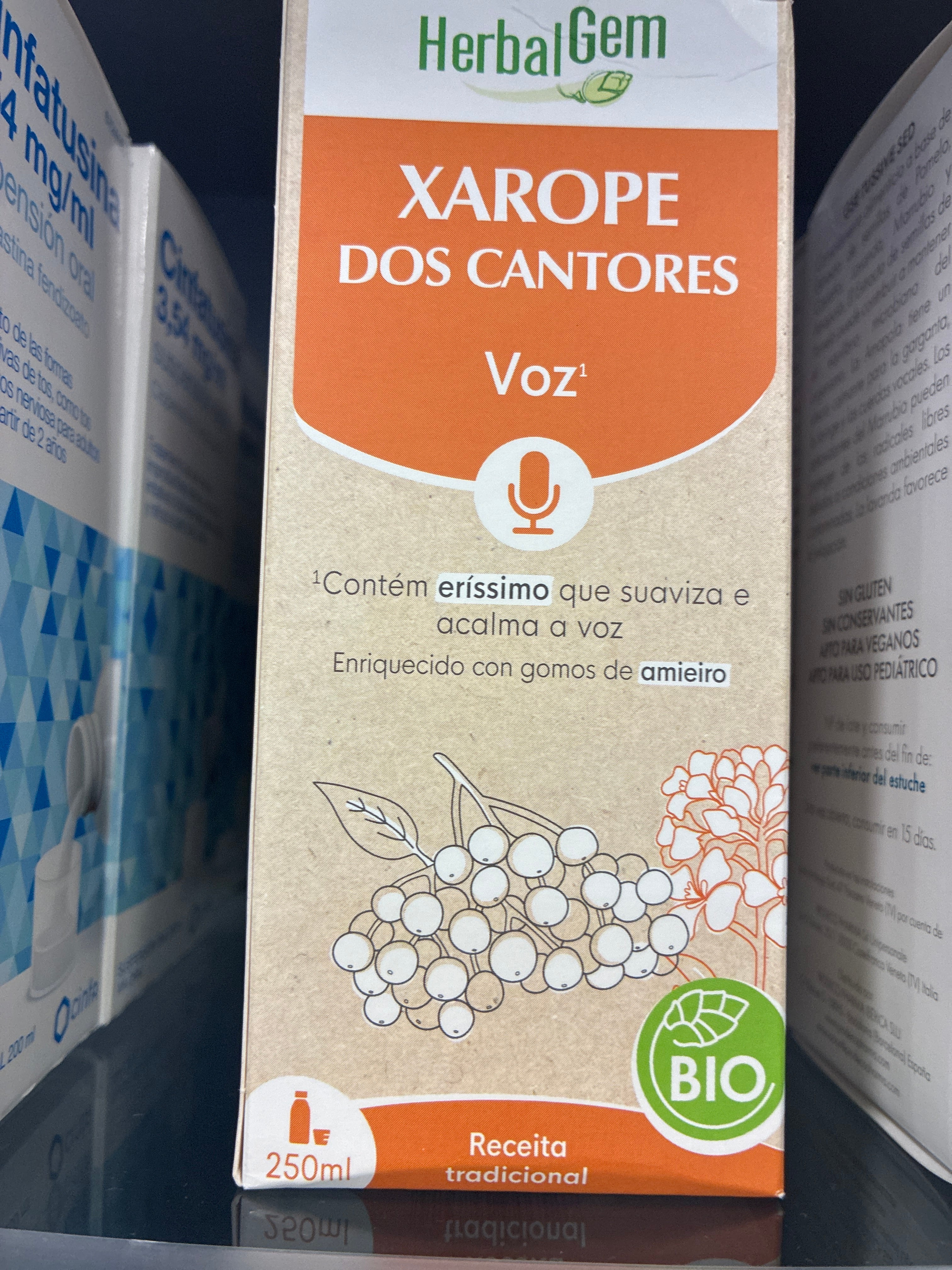 HERBALGEM JARABE DE LOS CANTANTES