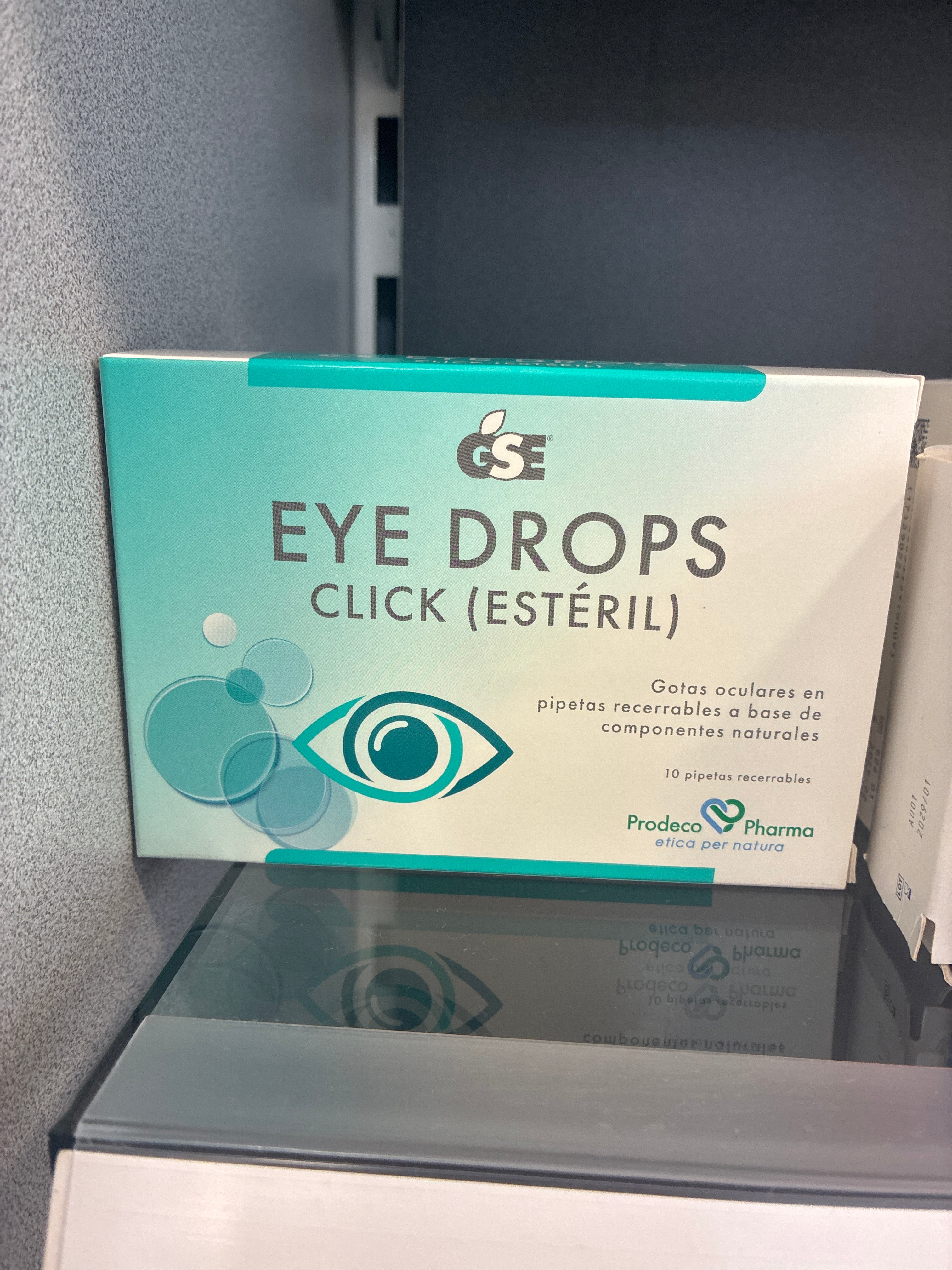 GSE EYE DROPS CLICK 10 MONODOSIS