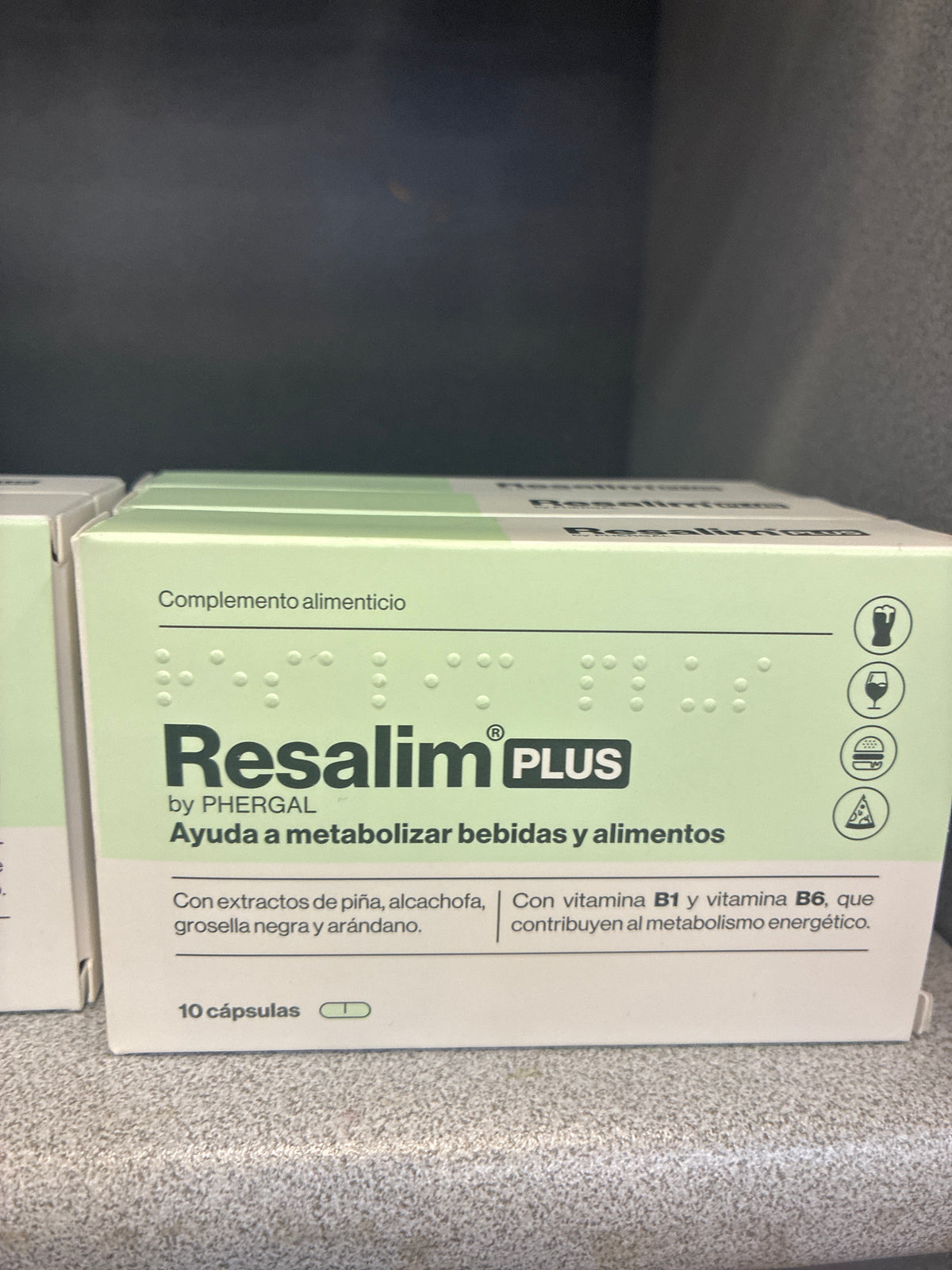 RESALIM 10 PERLAS MASTICABLES