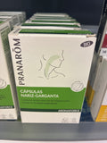 PRANAROM CAPSULAS NARIZ GARGANTA 30 CAPS