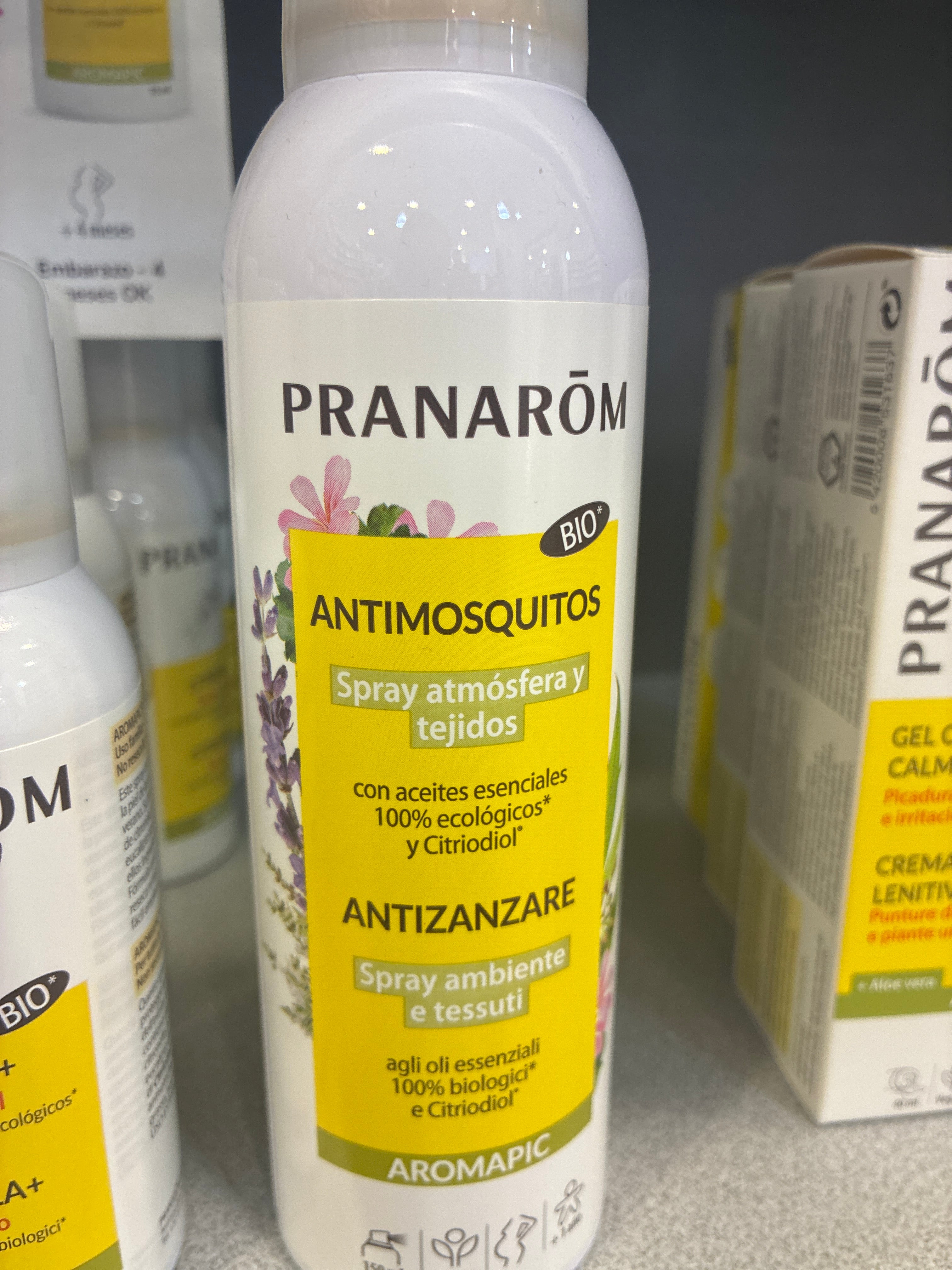 PRANAROM AROMAPIC REPELENTE SPRAY CORPORAL CITRONELA 75ML