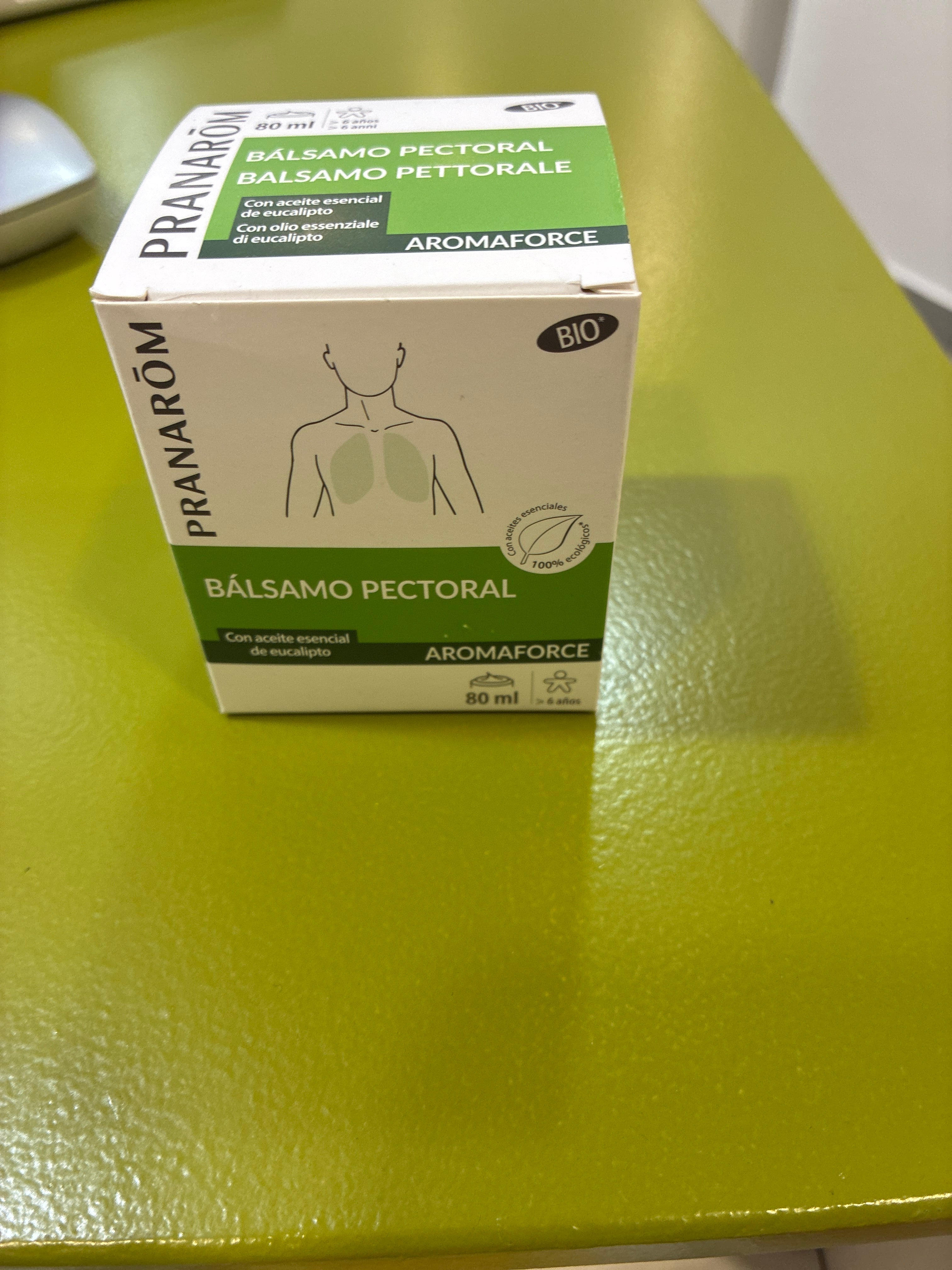 PRANAROM AROMAFORCE BALSAMO PECTORAL ADULTO 80ML