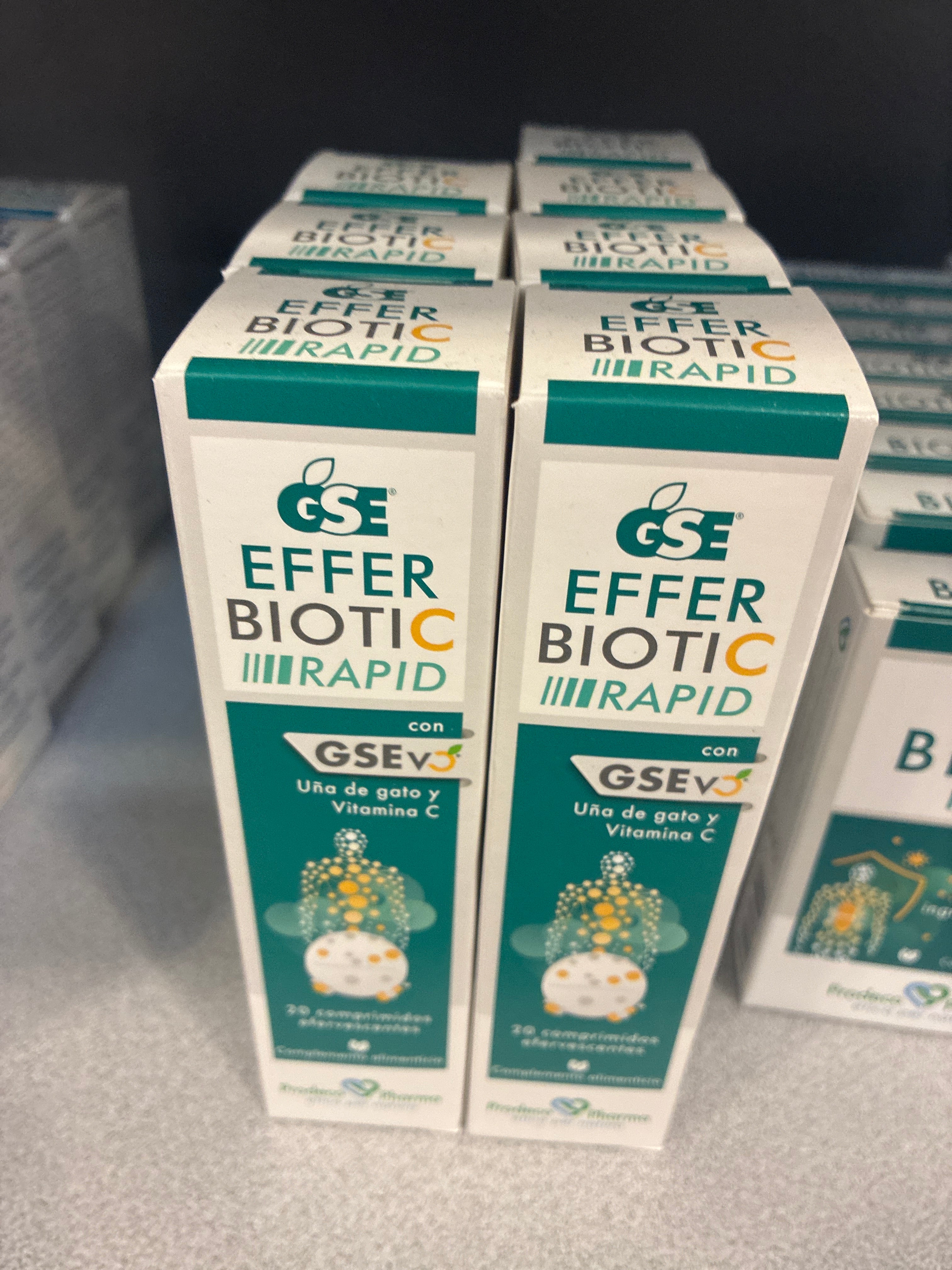 GSE RESP.EFFERBIOTIC RAPID 20 COMPRIMIDOS EFERVESCENTES