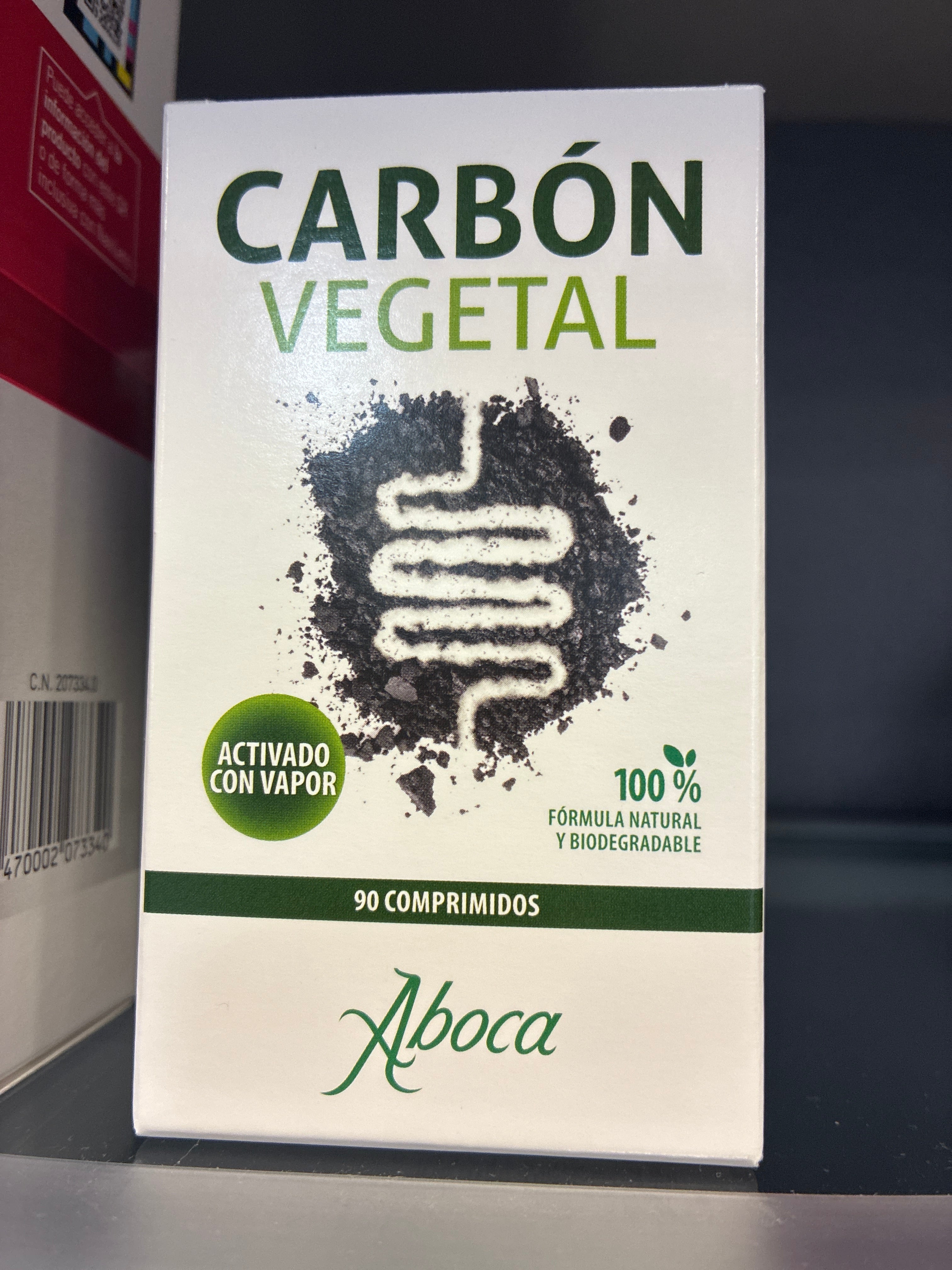 ABOCA CARBON VEGETAL 90 COMPRIMIDOS
