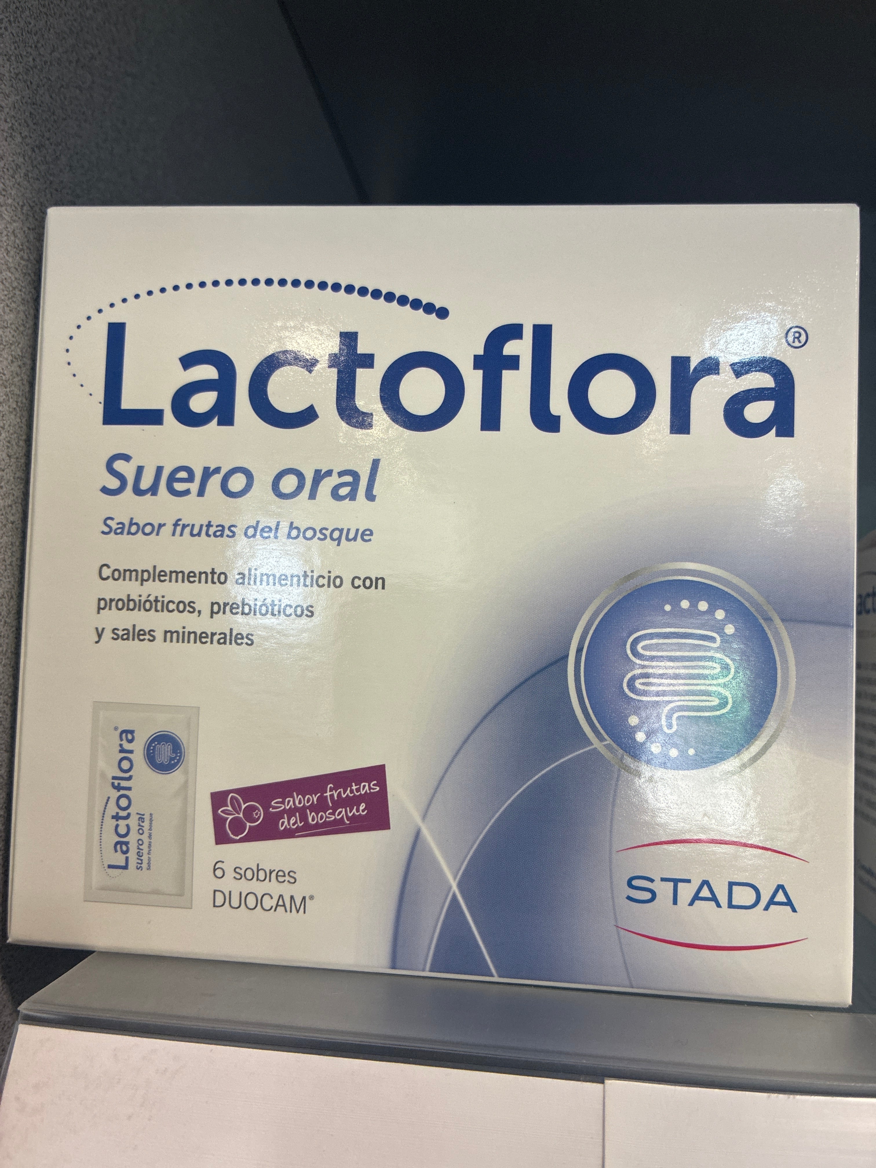 LACTOFLORA SUERO ORAL 6 SOBRES FRUTAS DEL BOSQUE