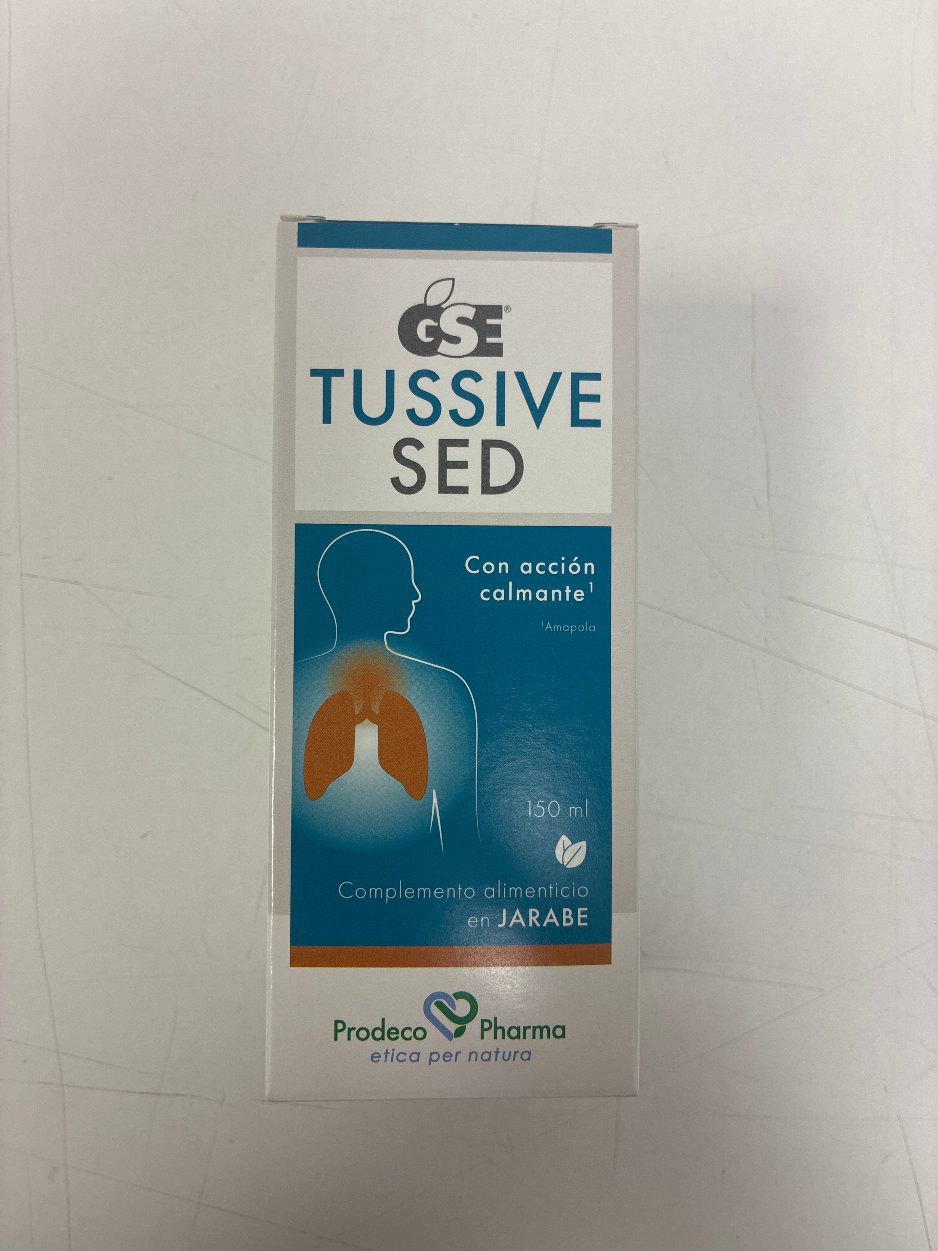 GSE RESP.TUSSIVE SED JARABE 1 ENVASE 120 ML