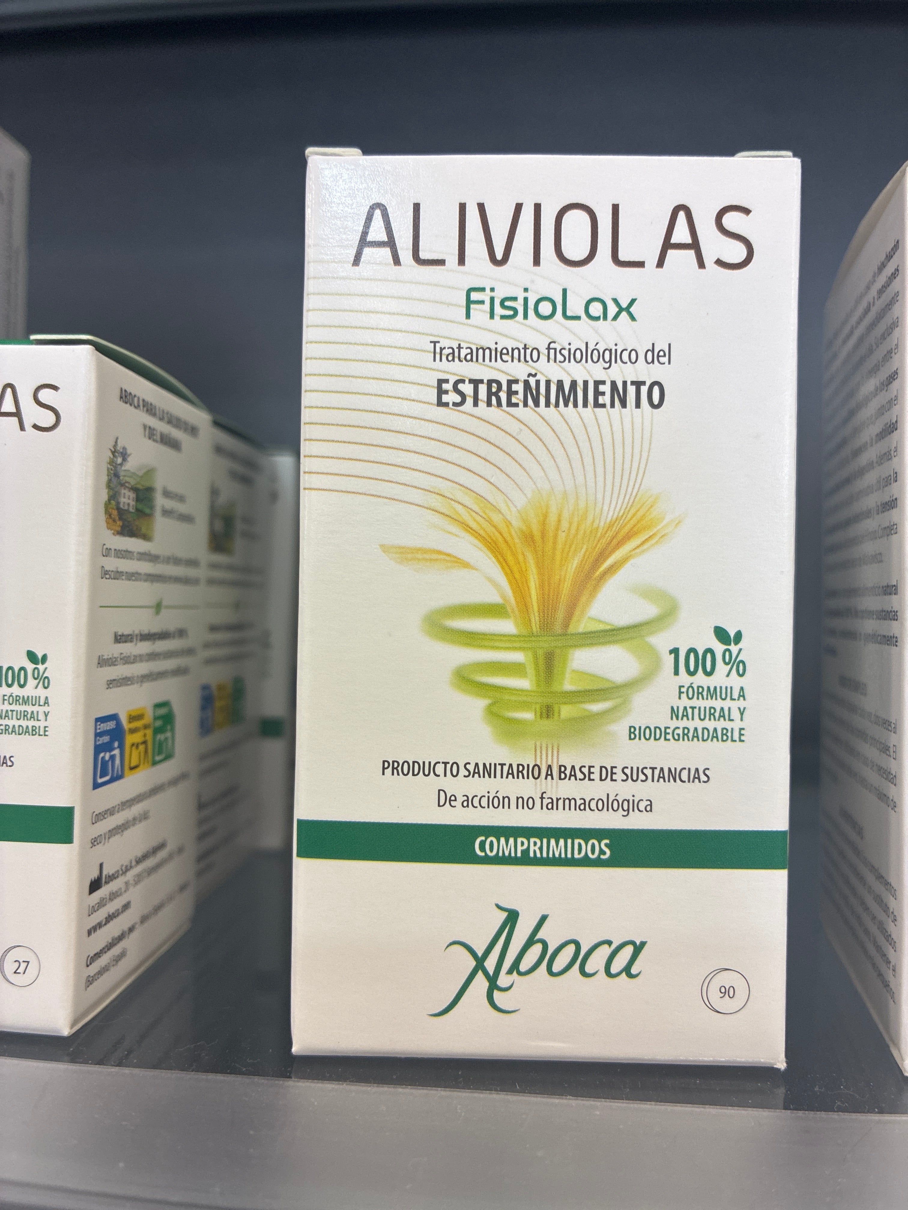 ABOCA ALIVIOLAS FISIOLAX 90 COMPRIMIDOS