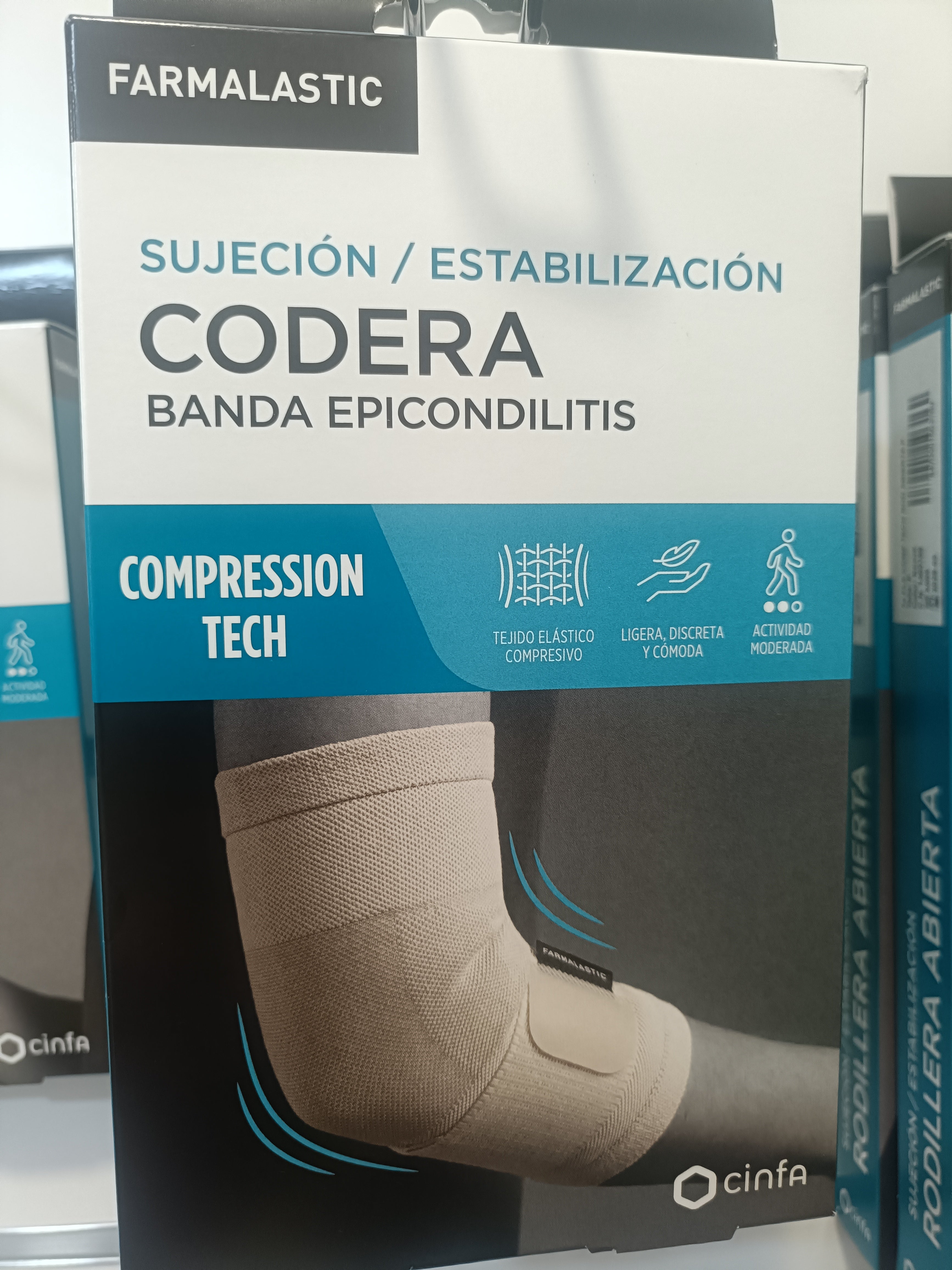 FARMALASTIC CODERA VERDE BANDA EPICONDILITIS T-GD