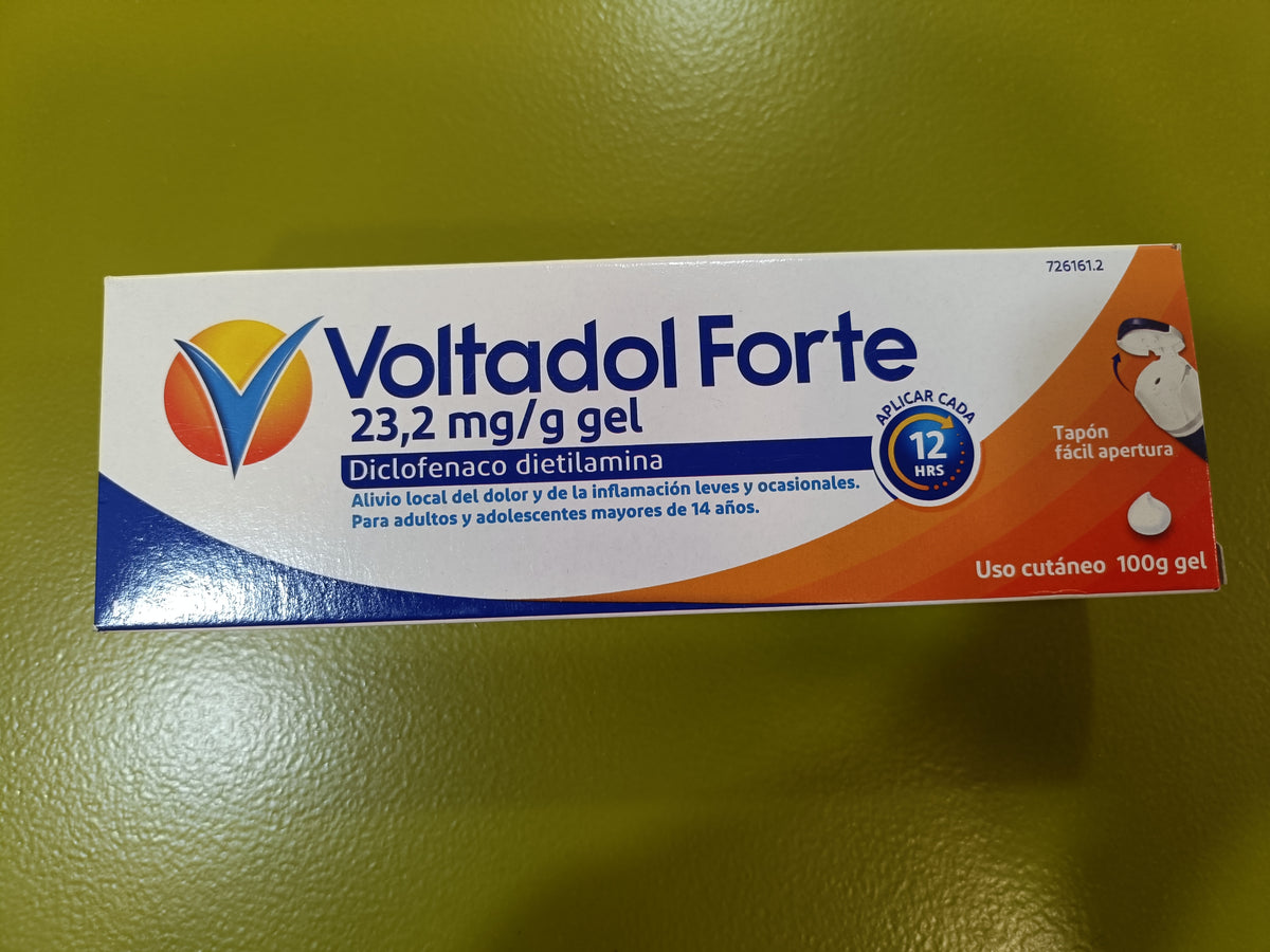 VOLTADOL FORTE 23,2 MG/G GEL TOPICO 100 G
