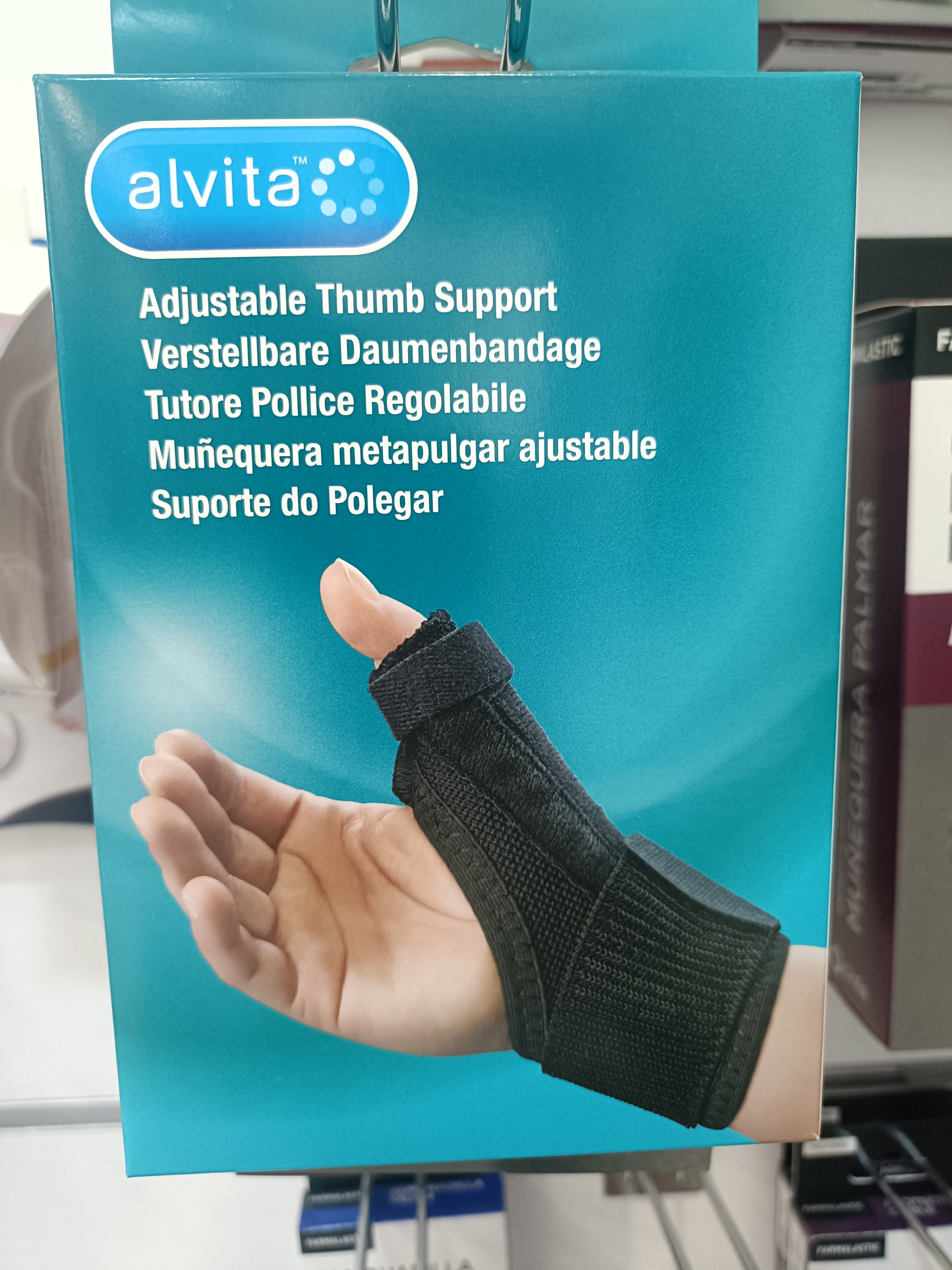 ALVITA MUÑEQUERA METAPULGAR AJUSTABLE T-2