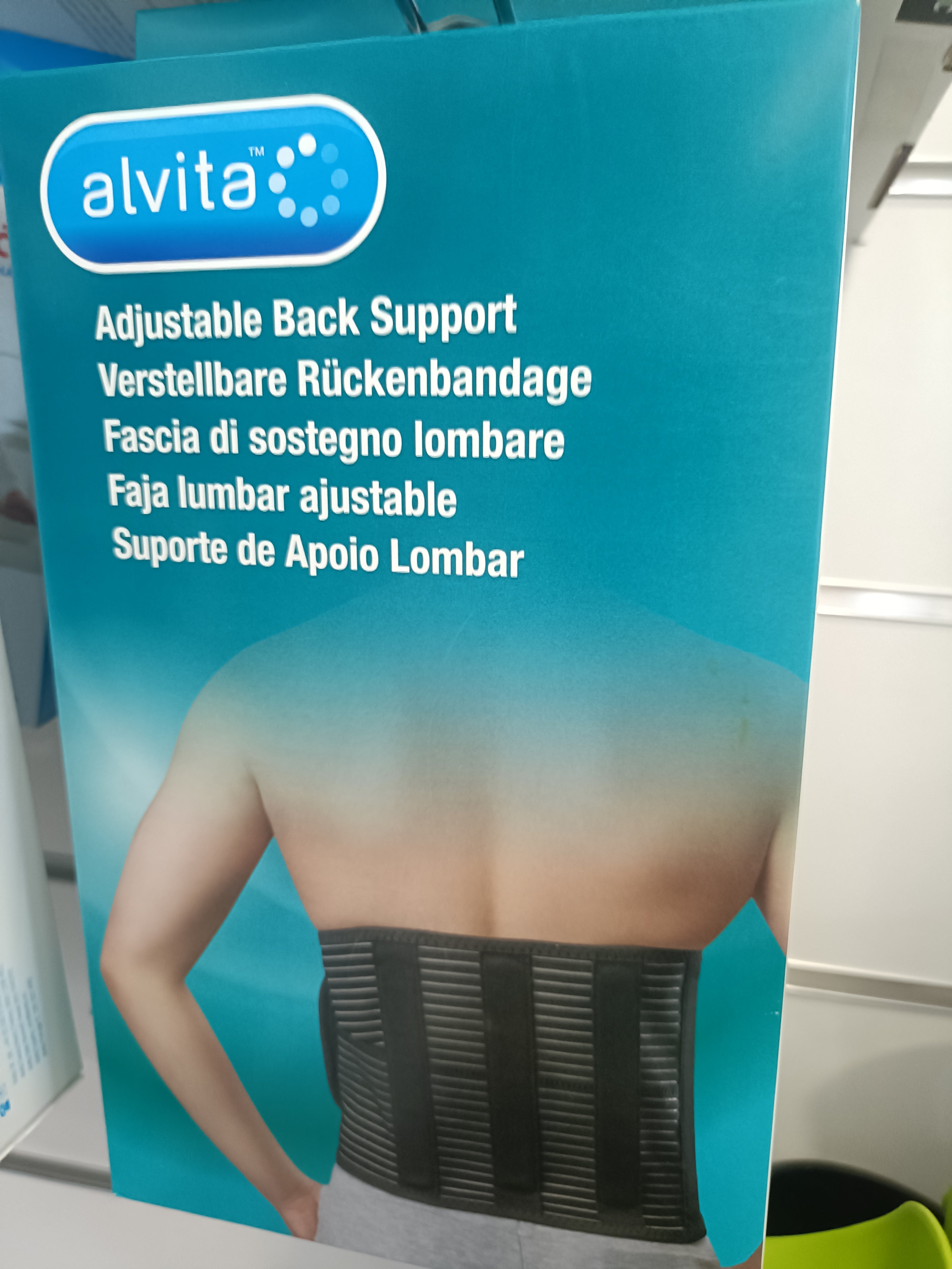 ALVITA FAJA LUMBAR AJUSTABLE T- 1