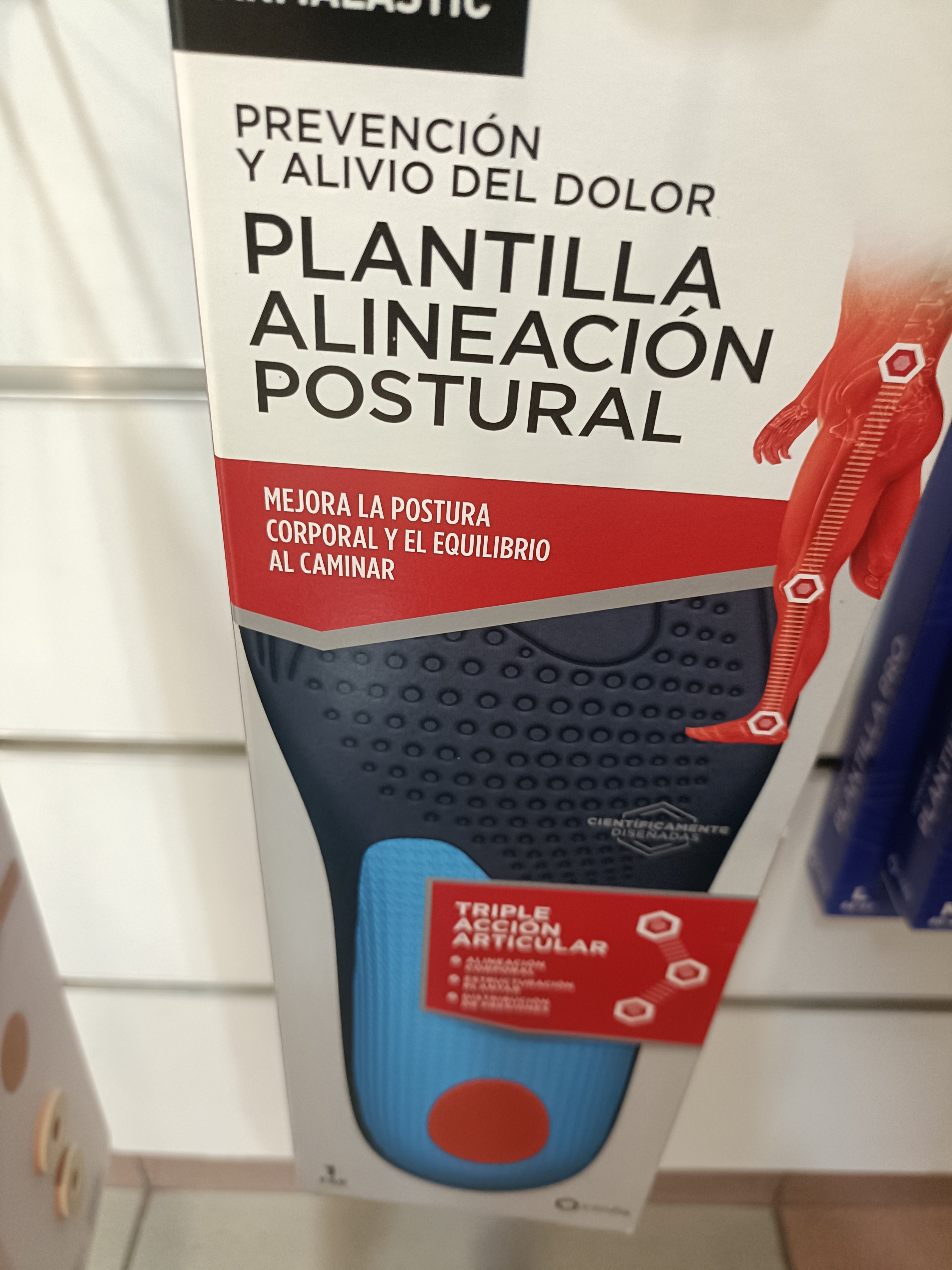 FARMALASTIC PLANTILLAS ALINEACION POSTURAL T-P