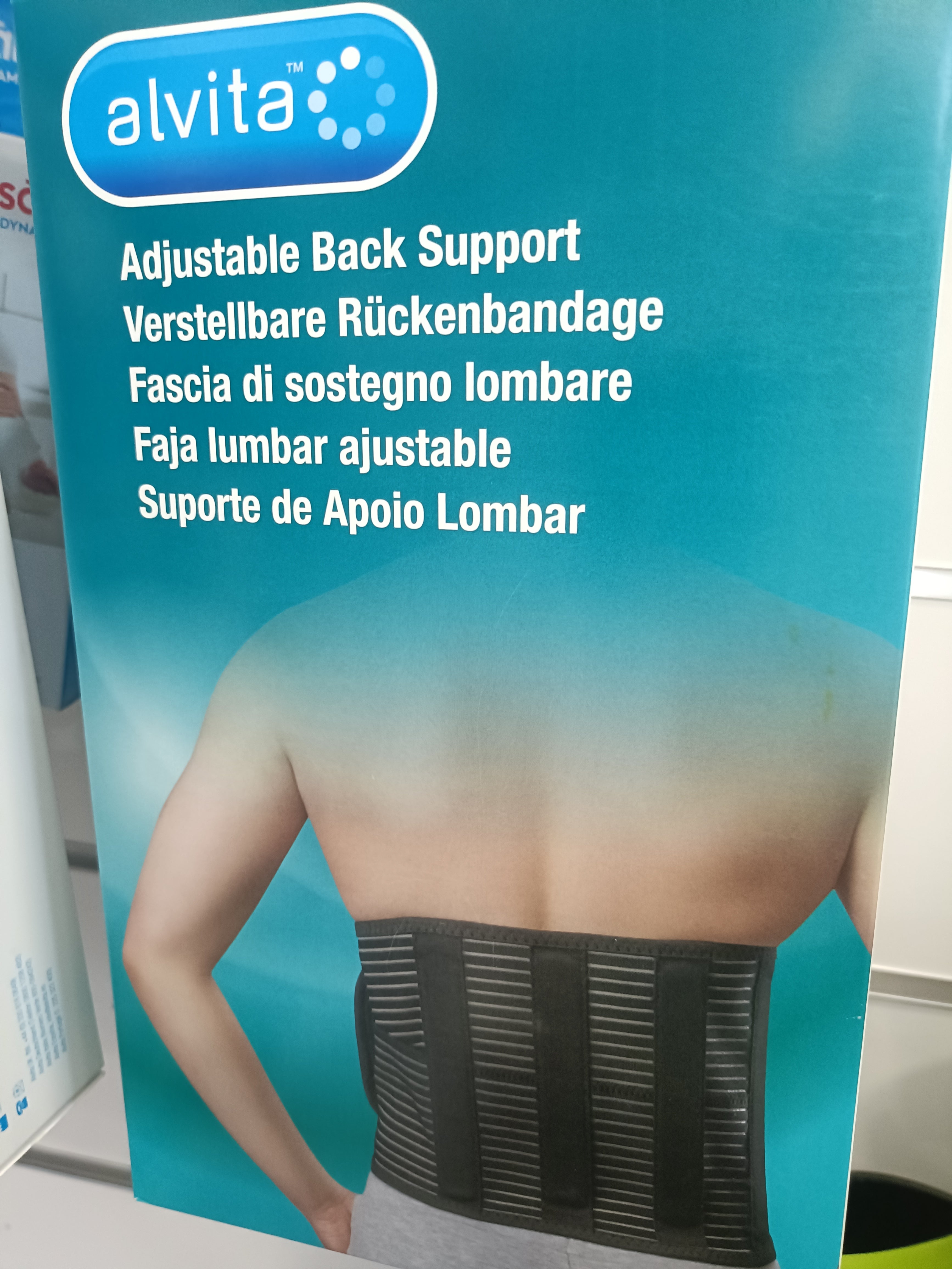 ALVITA FAJA LUMBAR AJUSTABLE T-2