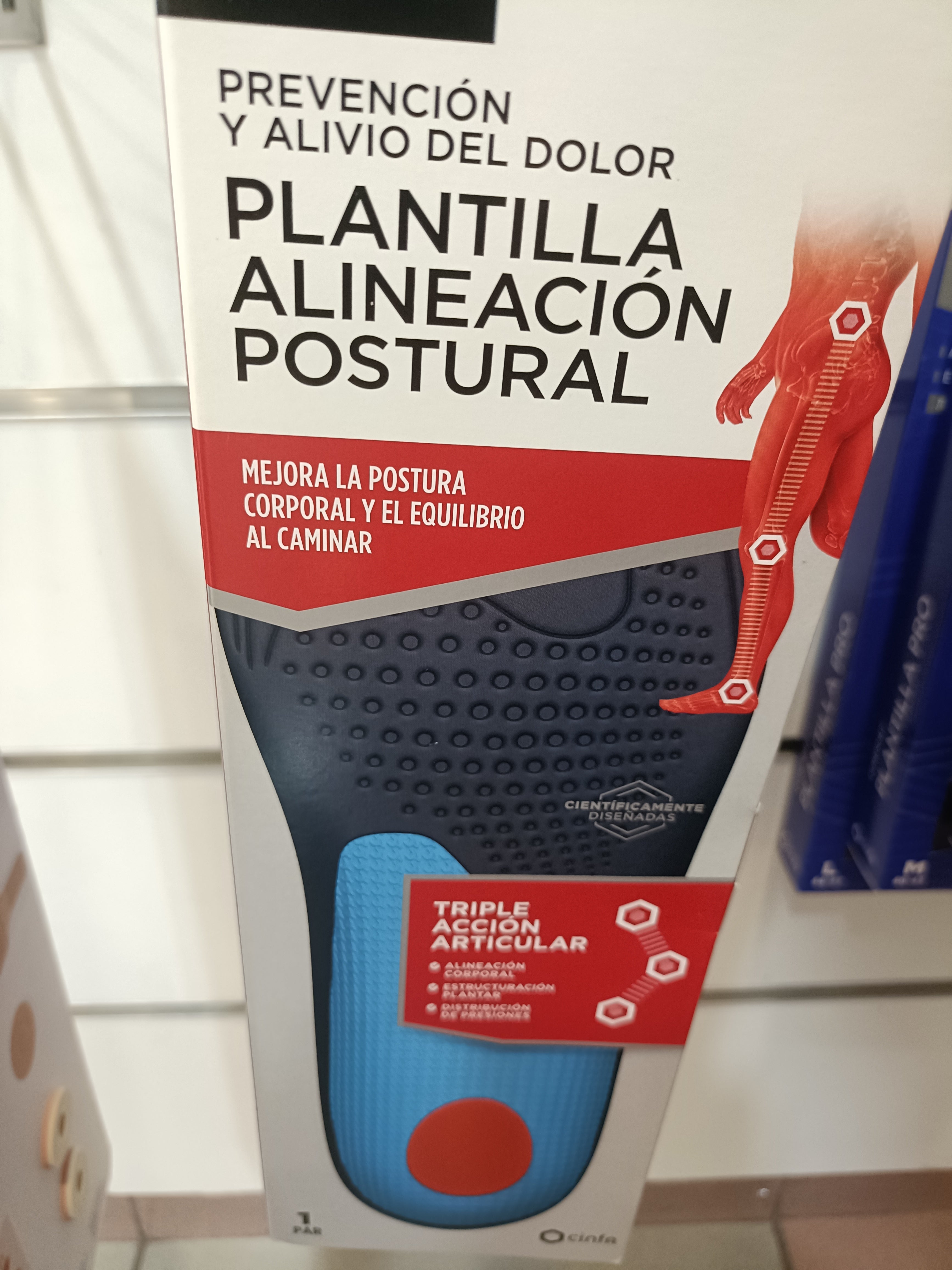 FARMALASTIC PLANTILLAS ALINEACION POSTURAL T-M
