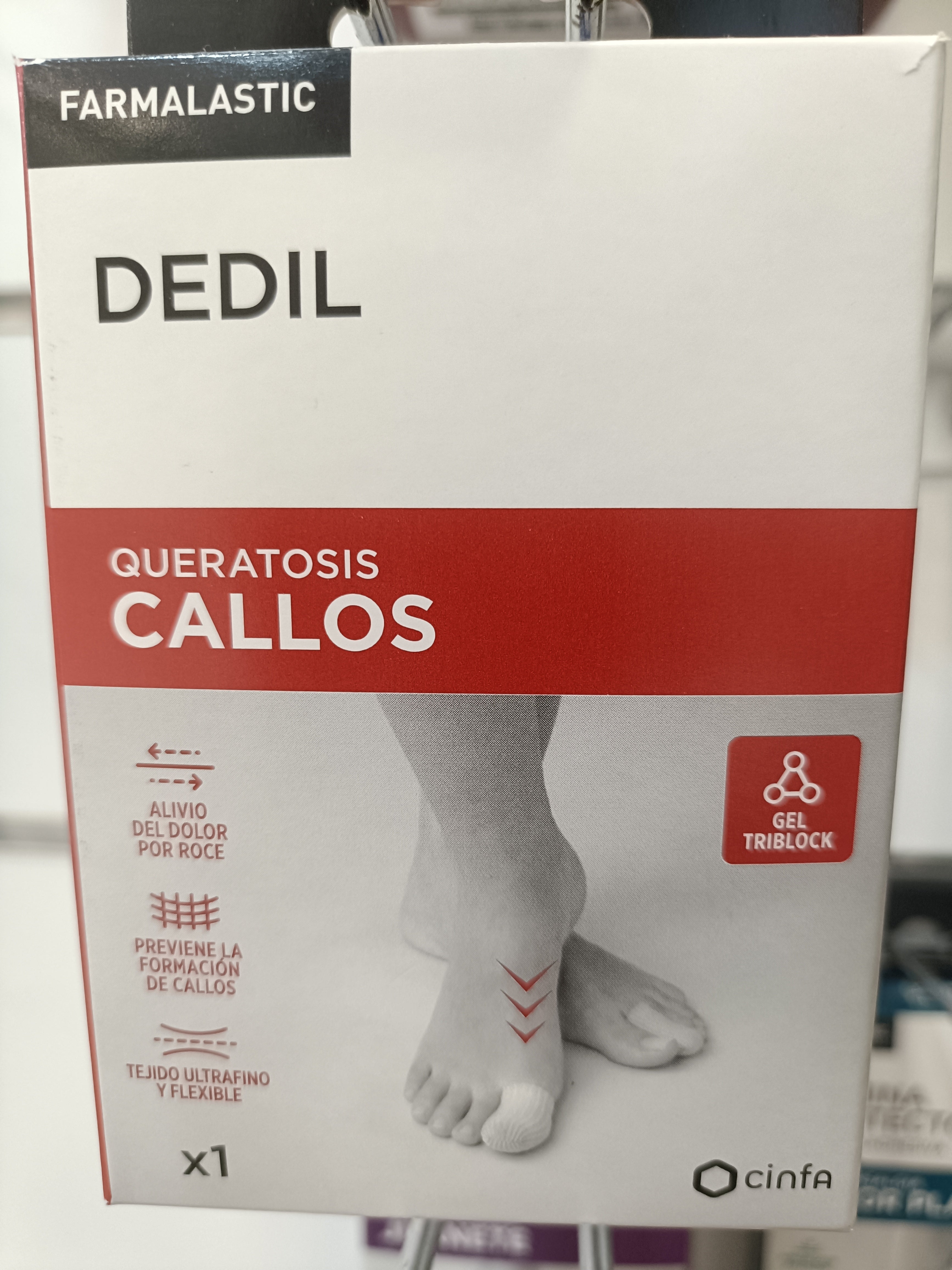 FARMALASTIC DEDIL CALLOS 1 U T-M