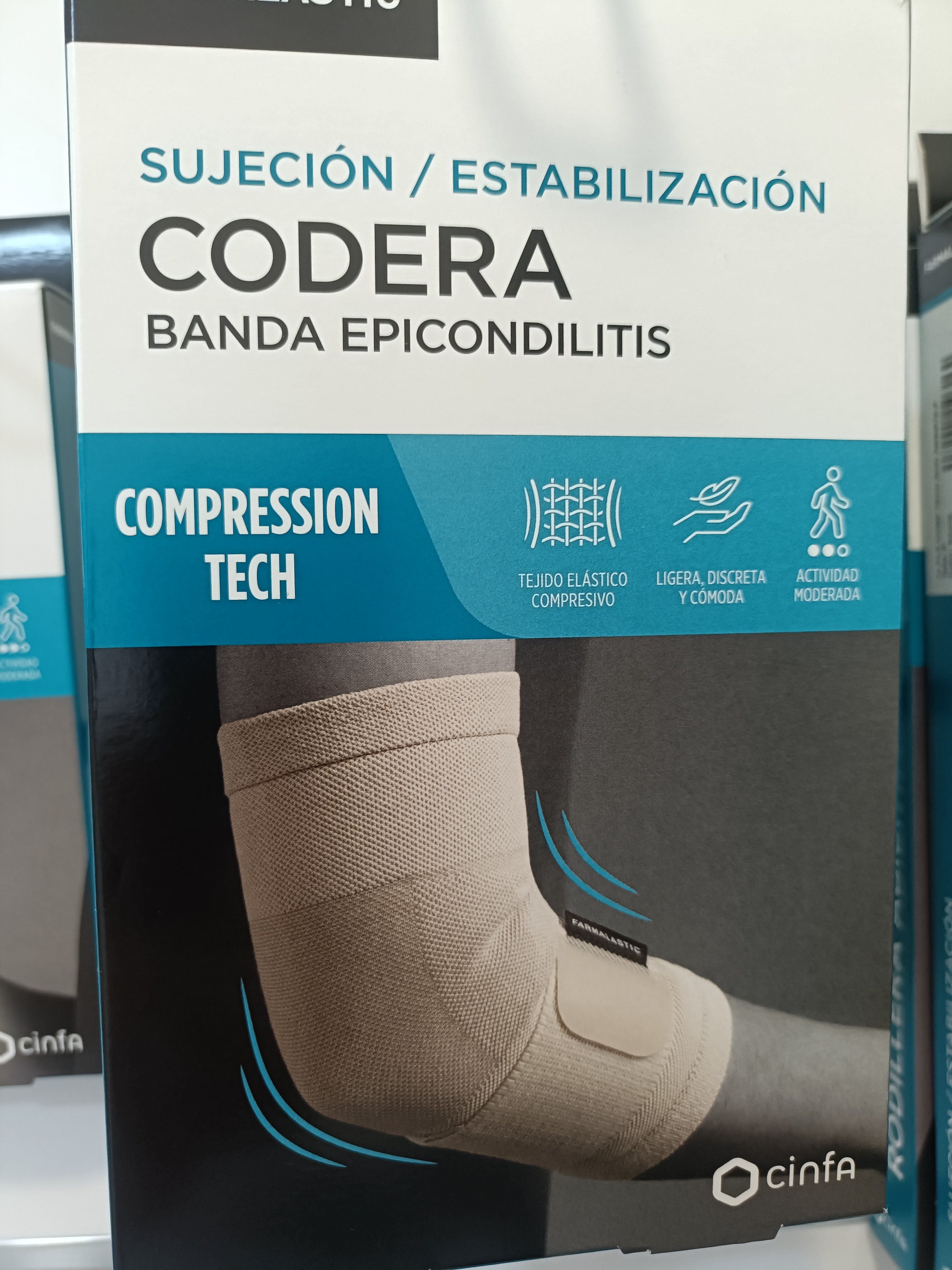 FARMALASTIC CODERA VERDE BANDA EPICONDILITIS T-M