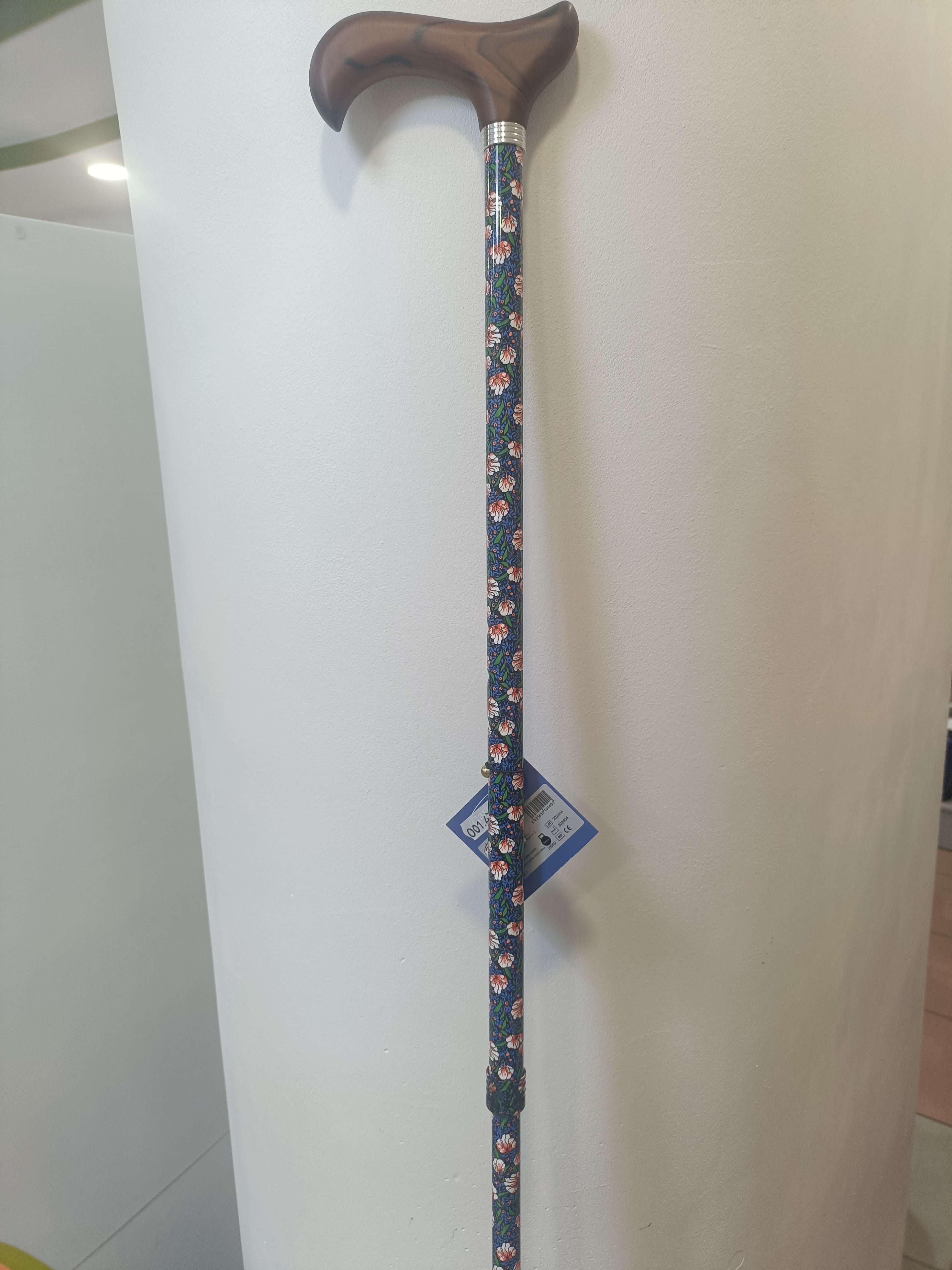 BASTON ALUMINIO PLEGABLE FLORES 373