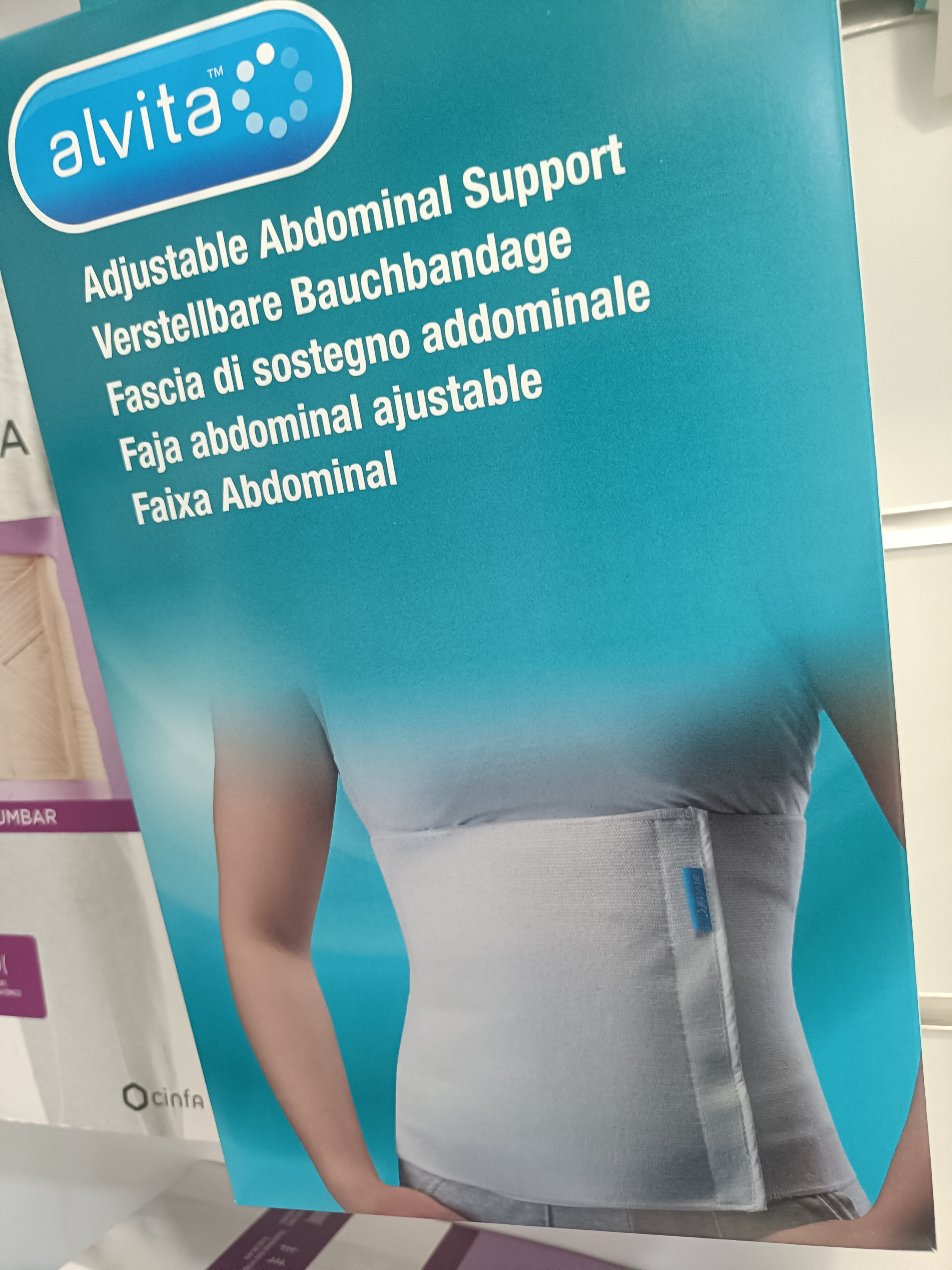 ALVITA FAJA ABDOMINAL AJUSTABLE T-2