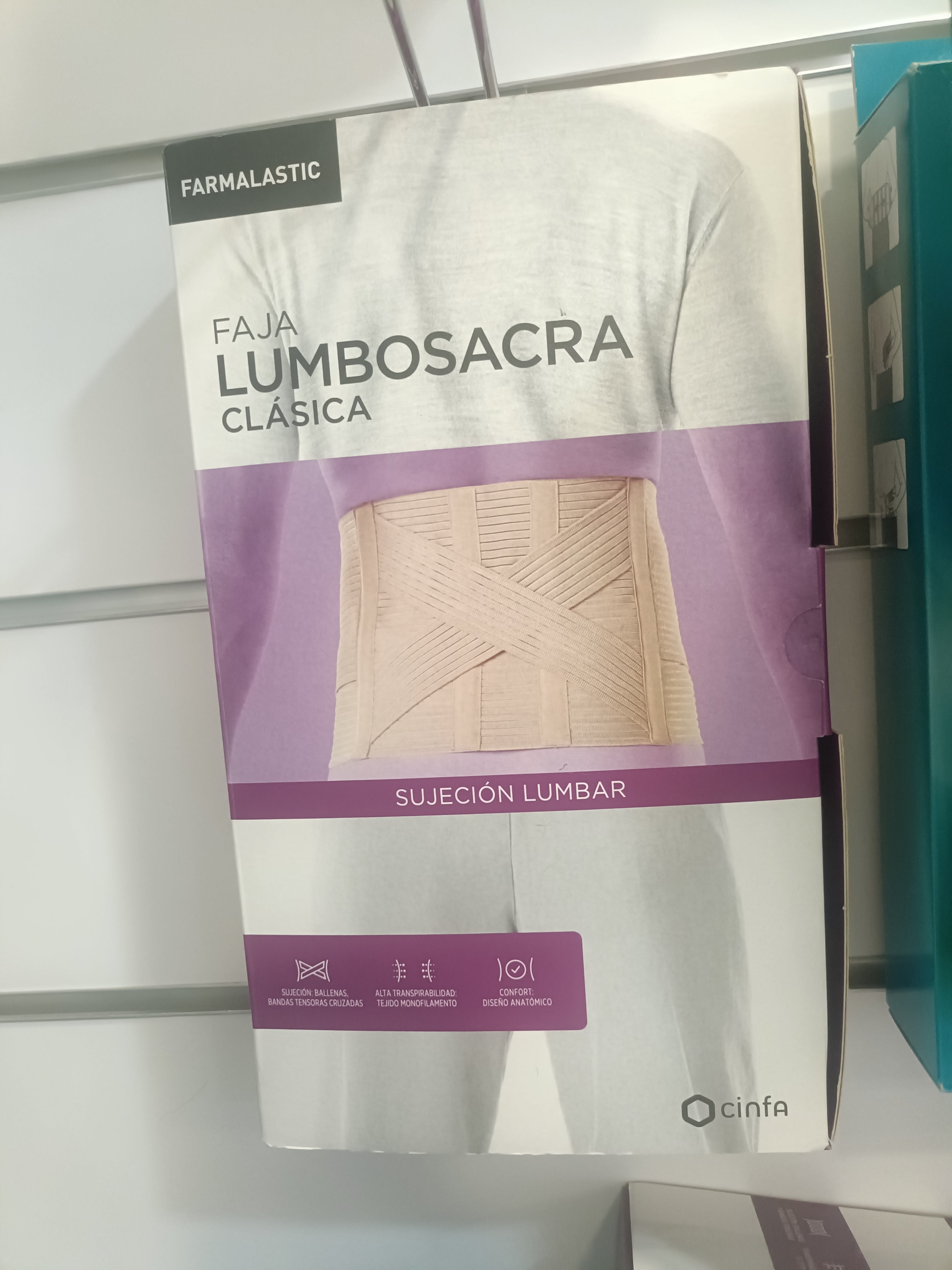 FARMALASTIC FAJA LUMBOSACRA MODULAR T-UNICA